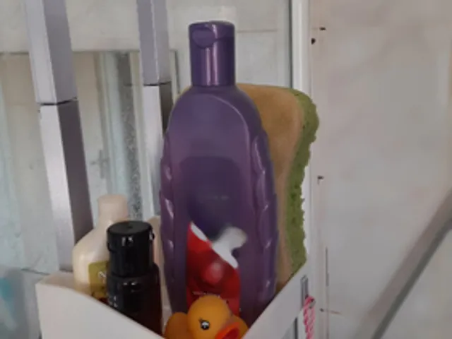 Shower storage rack basket for shower enclosure