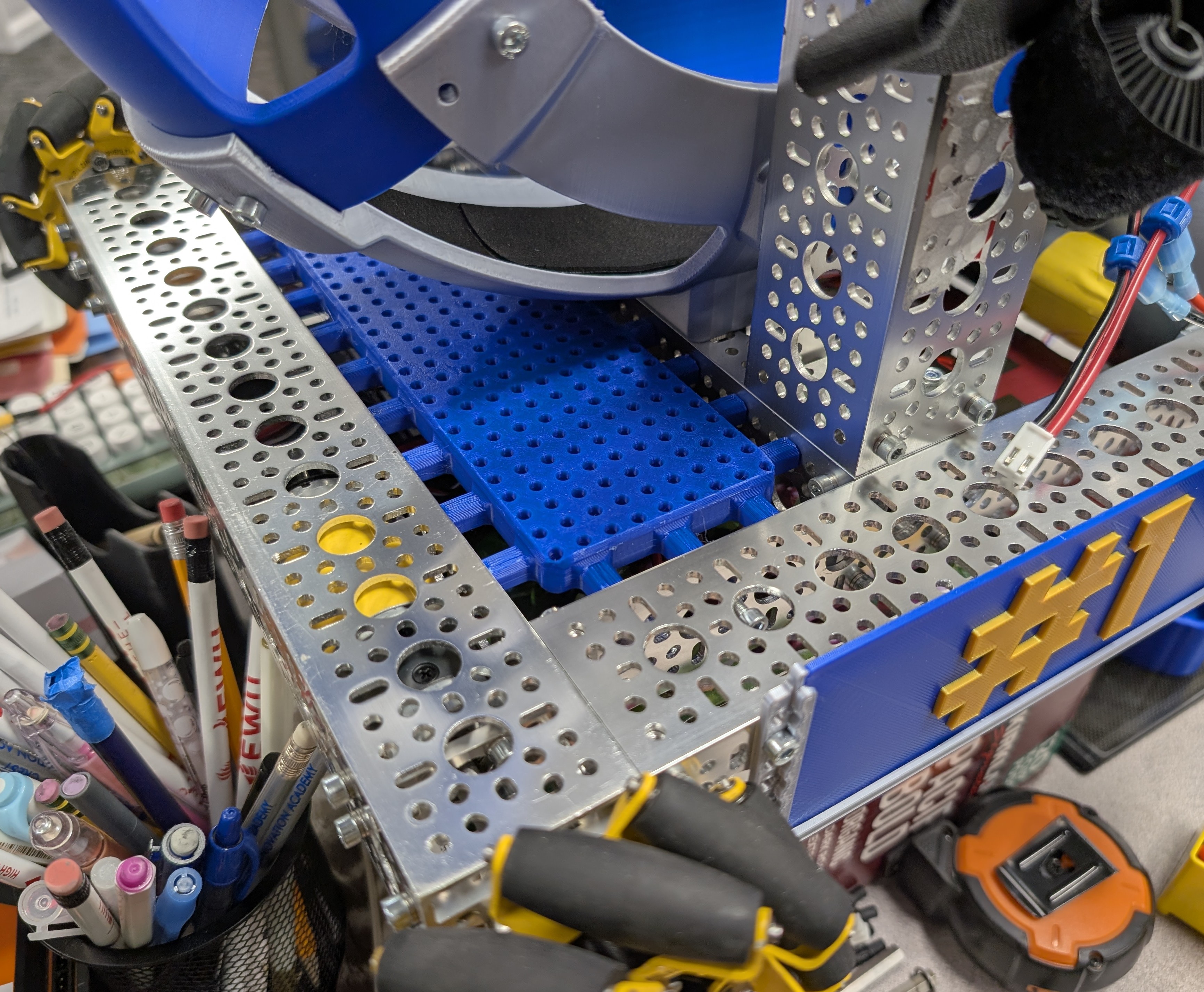 goPlate 2.0.1: 8mm x M4 Grid Plate Mount System for Electronics / Robotics - goBilda and Rev Compatible