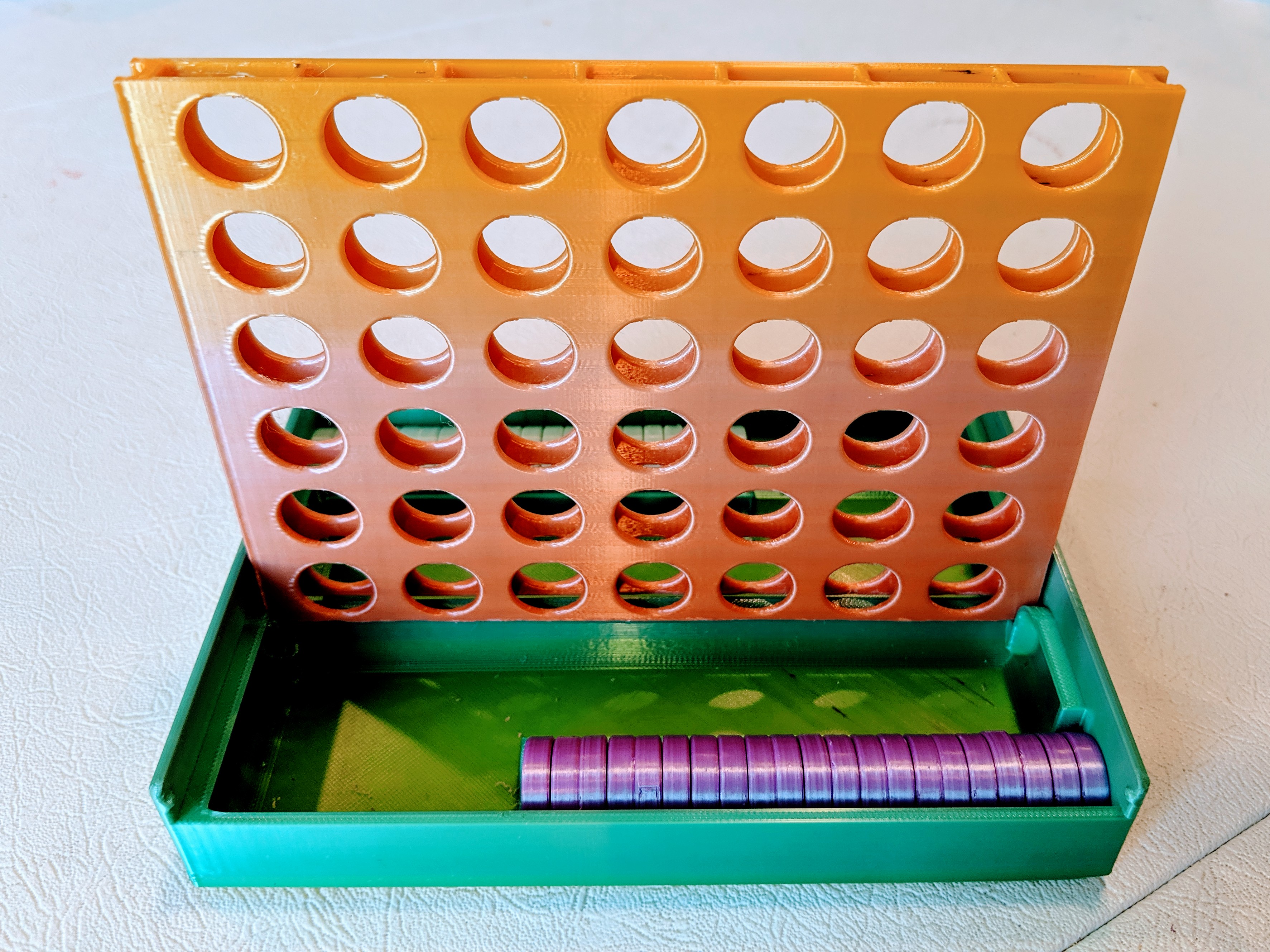 Travel 4-In-A-Row Game (Connect Four Clone)