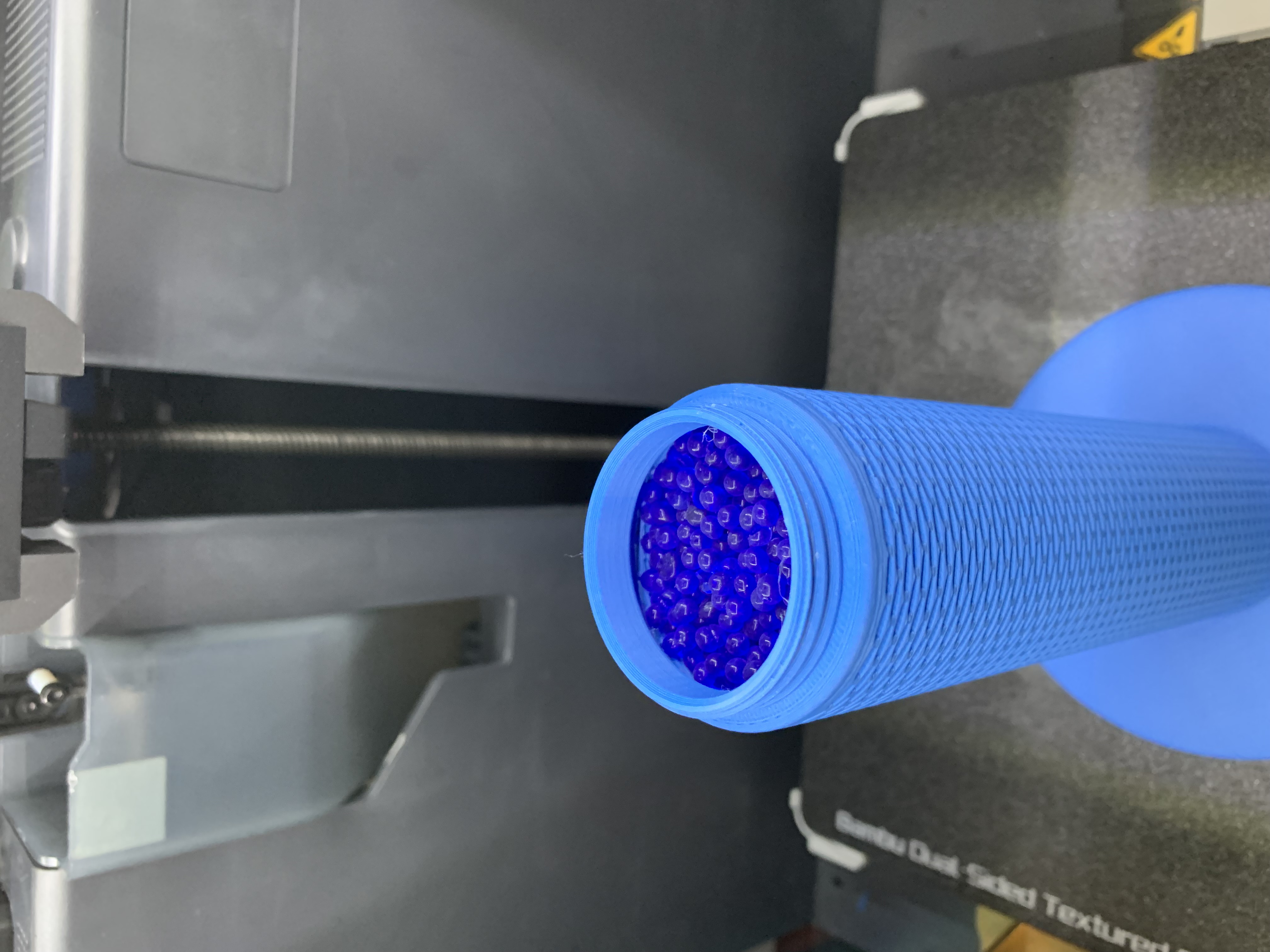 PrintDry Smart Vacuum Filament Container Dessicant Holder by Kris Anderson Download free STL