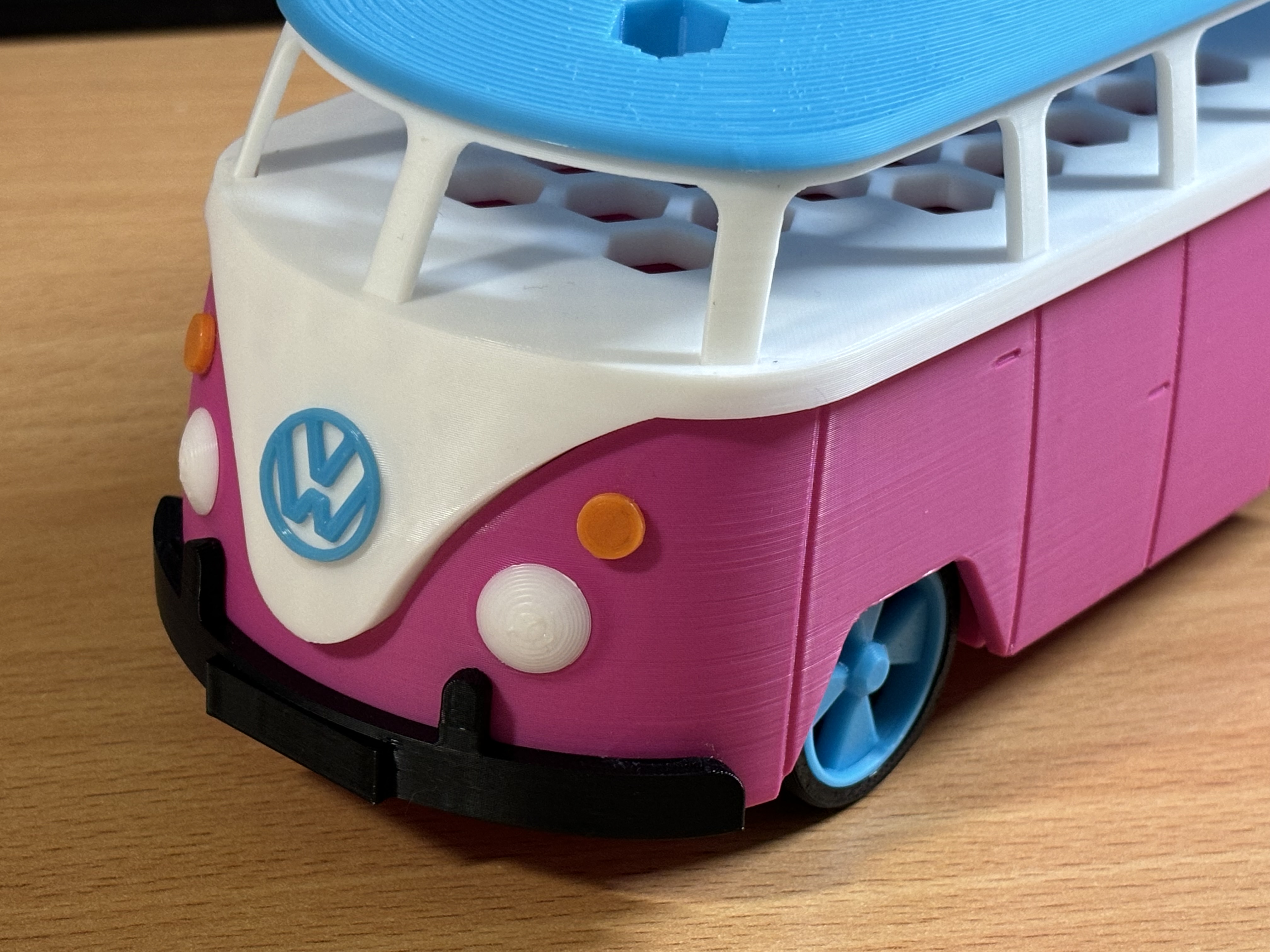 VW Camper penholder by Strolsie | Download free STL model | Printables.com