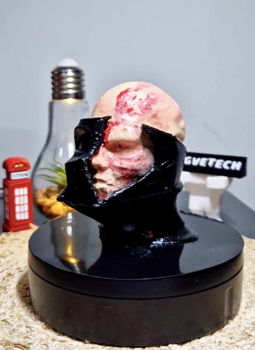Damaged Darth Vader in Mask