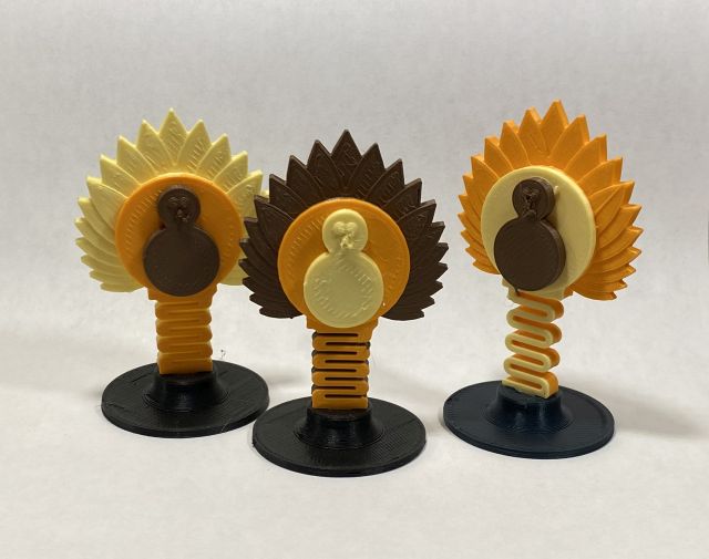 Bobbling Gobblers 3D model thumbnail