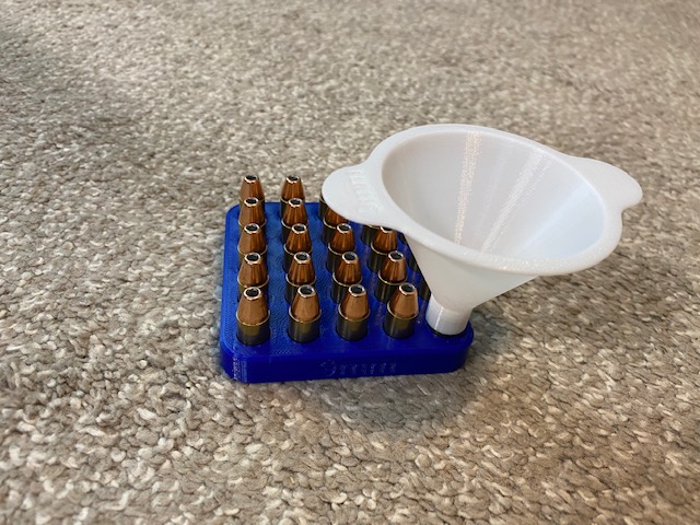 Reloading Trays and Powder Funnels