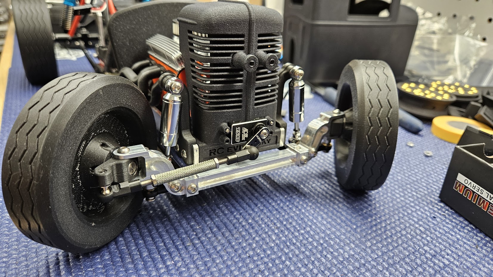 RC Everyday Behind The Axle Shock Towers/Drift Spindles by Negative G RC Download free STL