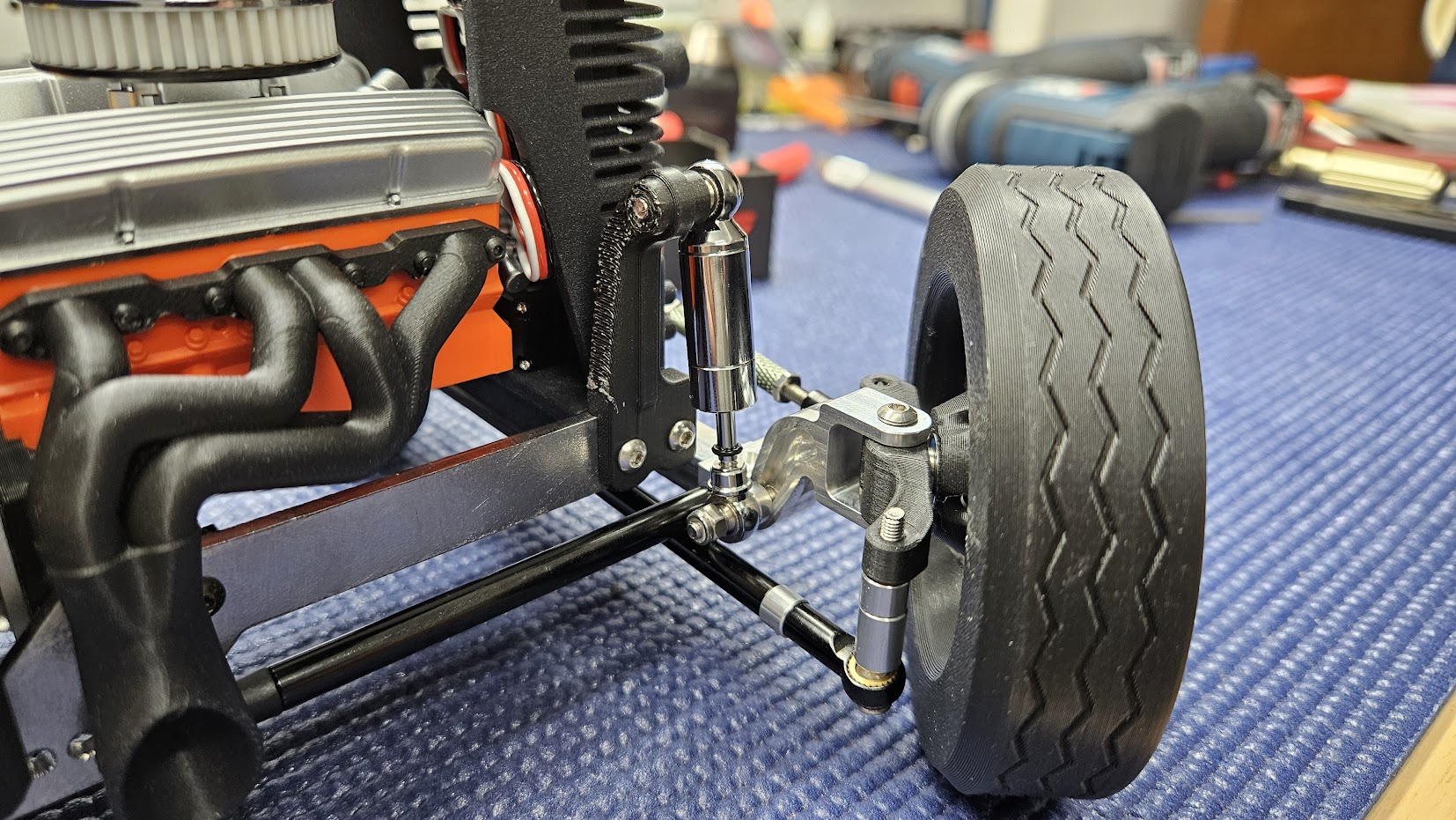 RC Everyday Behind The Axle Shock Towers/Drift Spindles by Negative G RC Download free STL