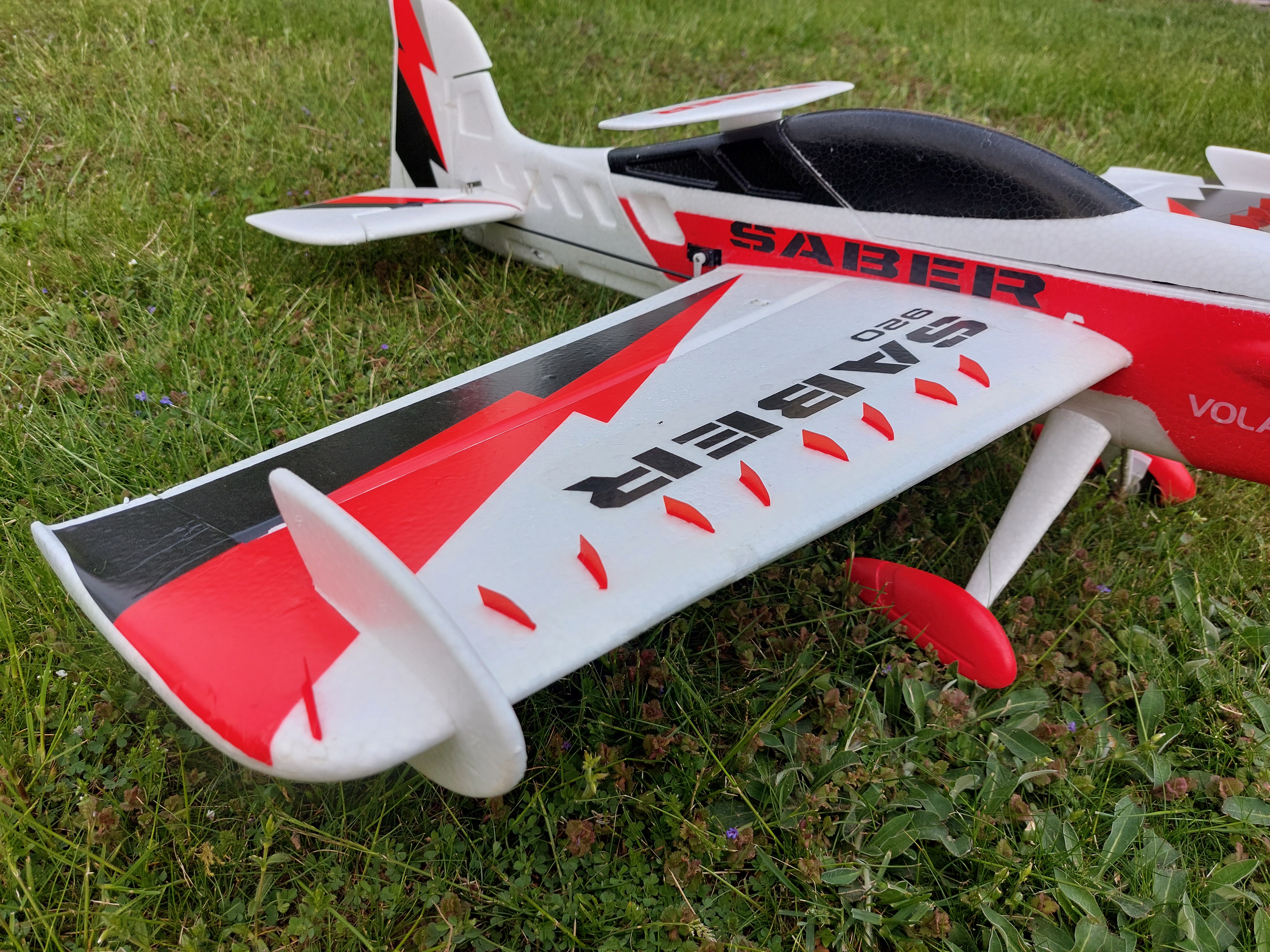 Volantex Saber Vortex Generators