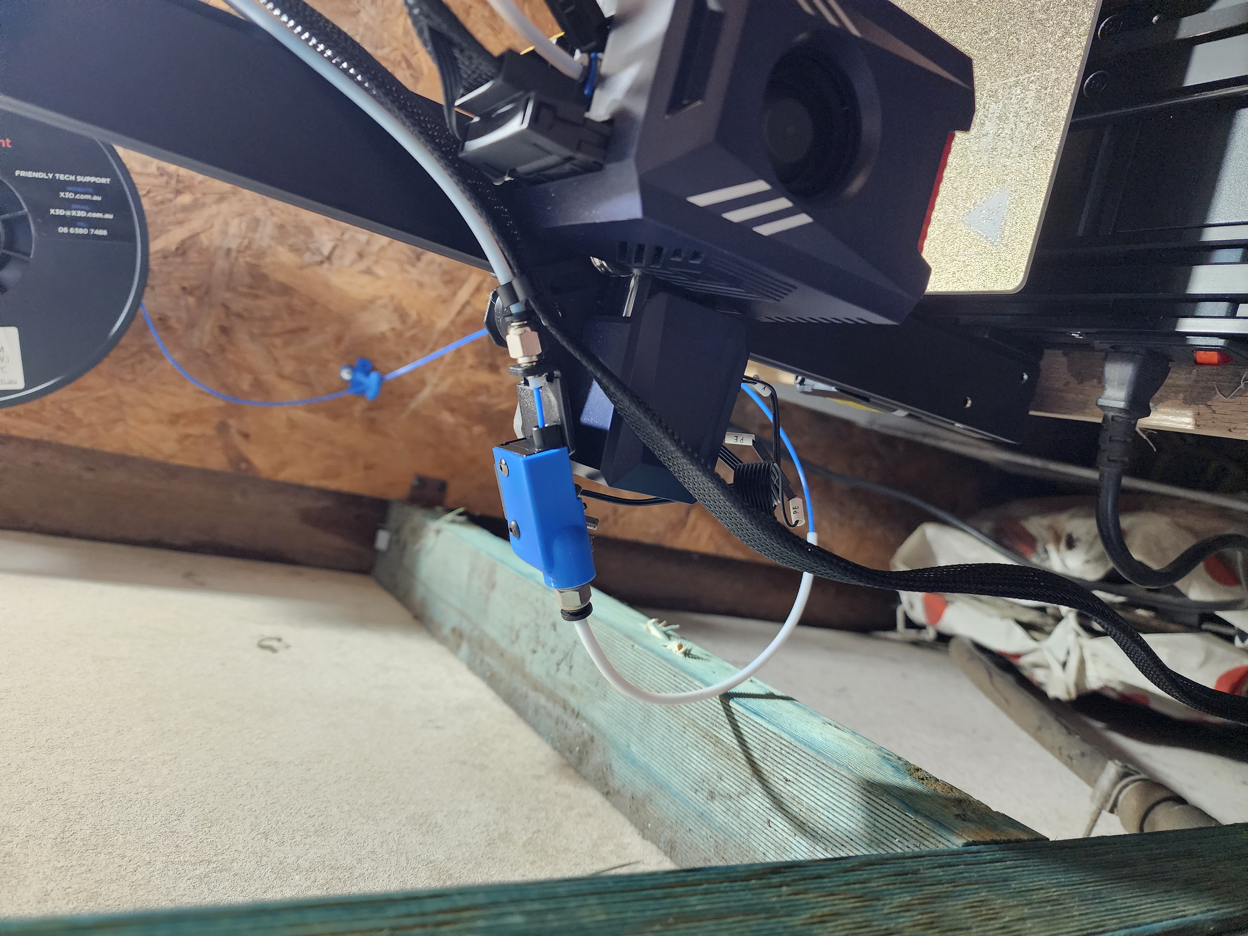 Kobra 2 Max filament sensor adaptor