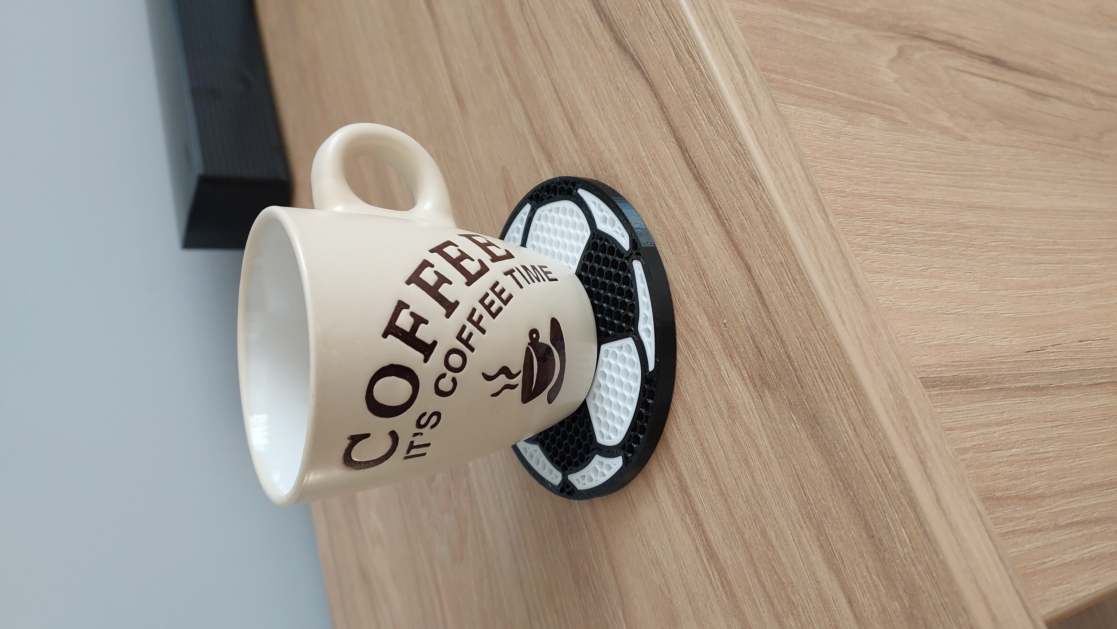 football cup coaster