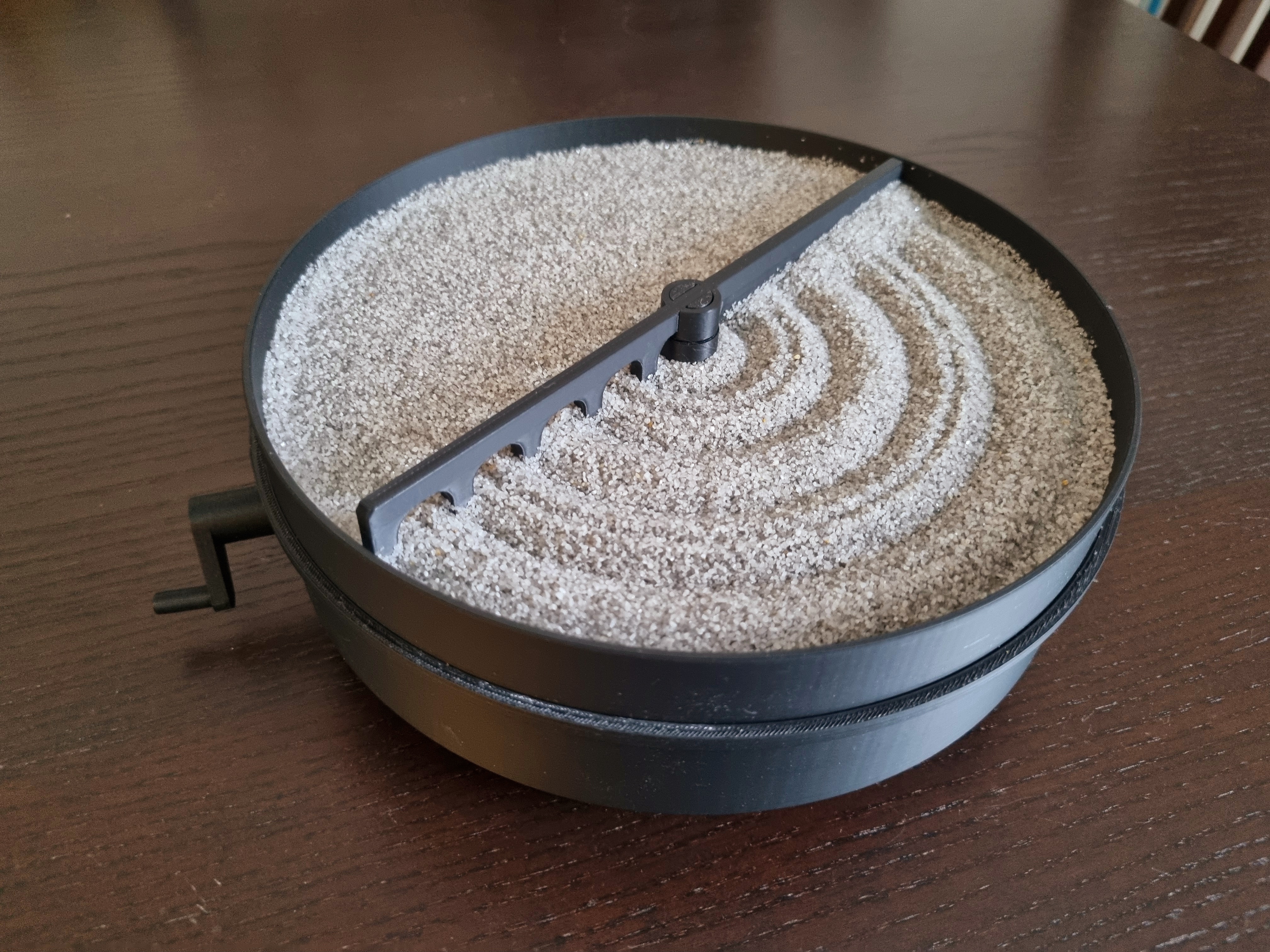 Zen Garden with Crank Handle