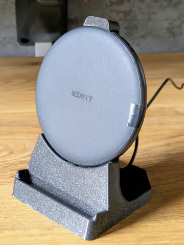 Pixel 7a phone stand with wireless charging