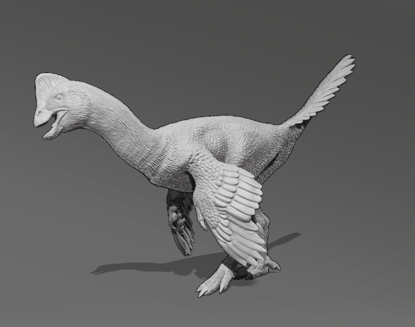 Caenagnathus Figurine