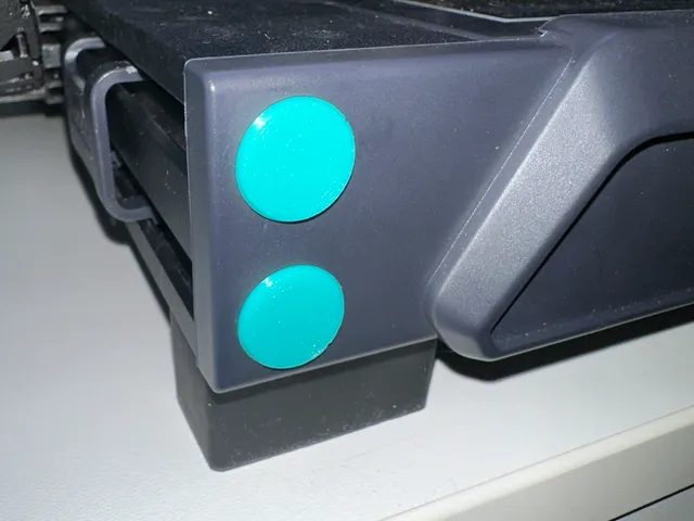 Plugs for the front screws of the Elegoo Neptune 4/Pro