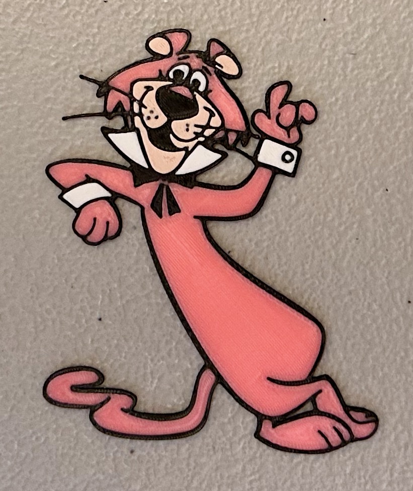 Multicolor Snagglepuss Magnet