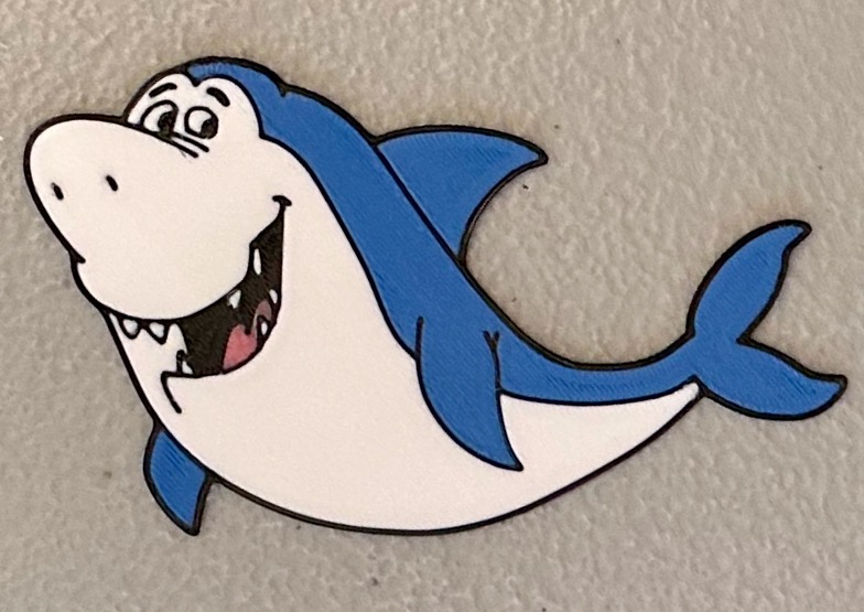Multicolor Jabberjaw Magnet
