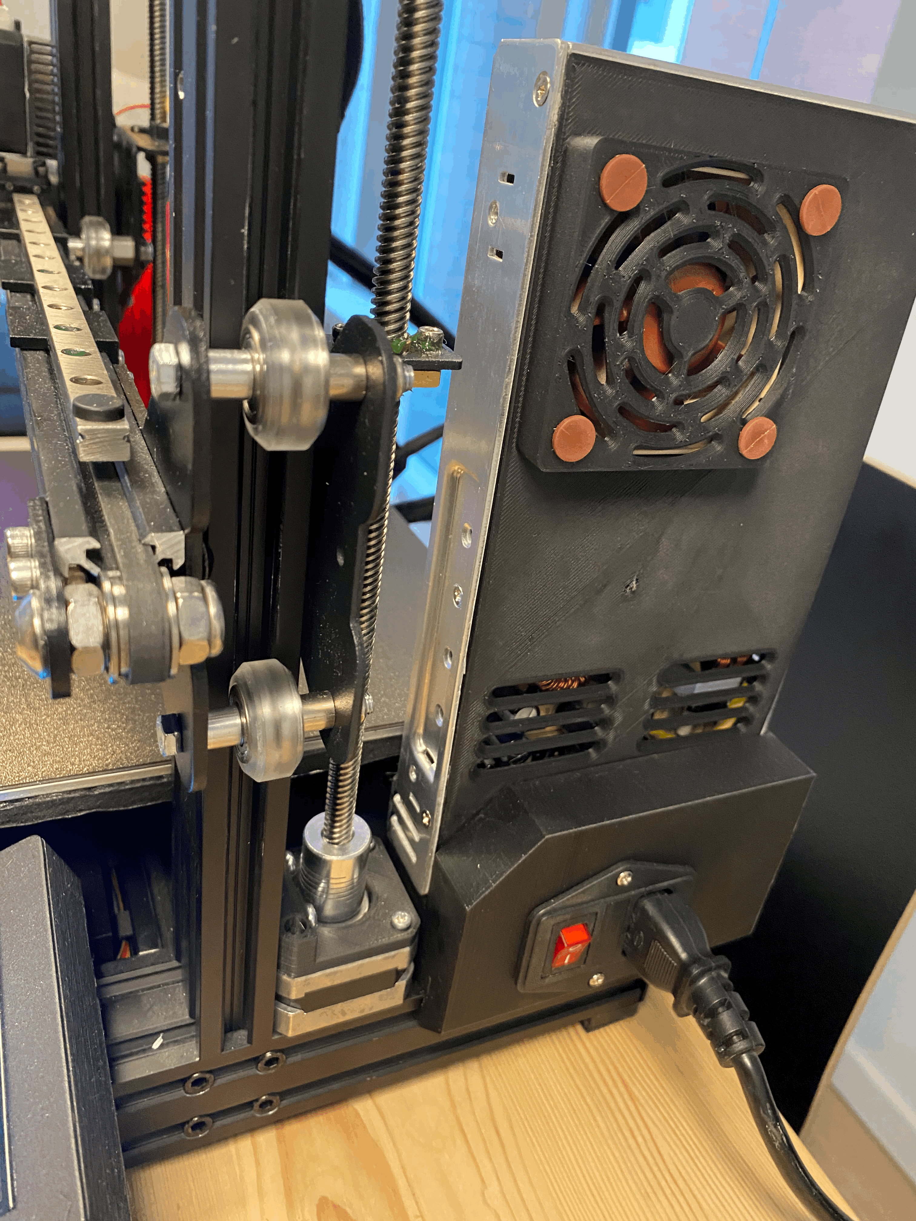 Ender 3 Pro - Power supply backplate
