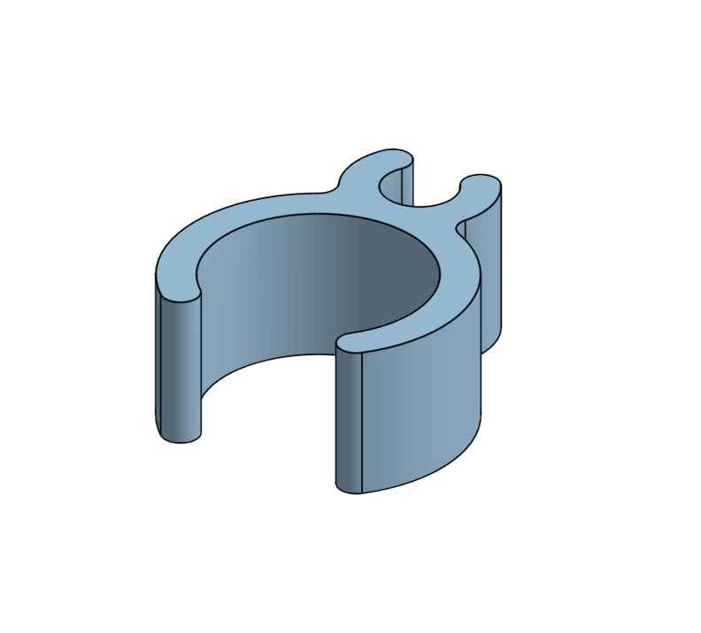 Bowden tube wire clip