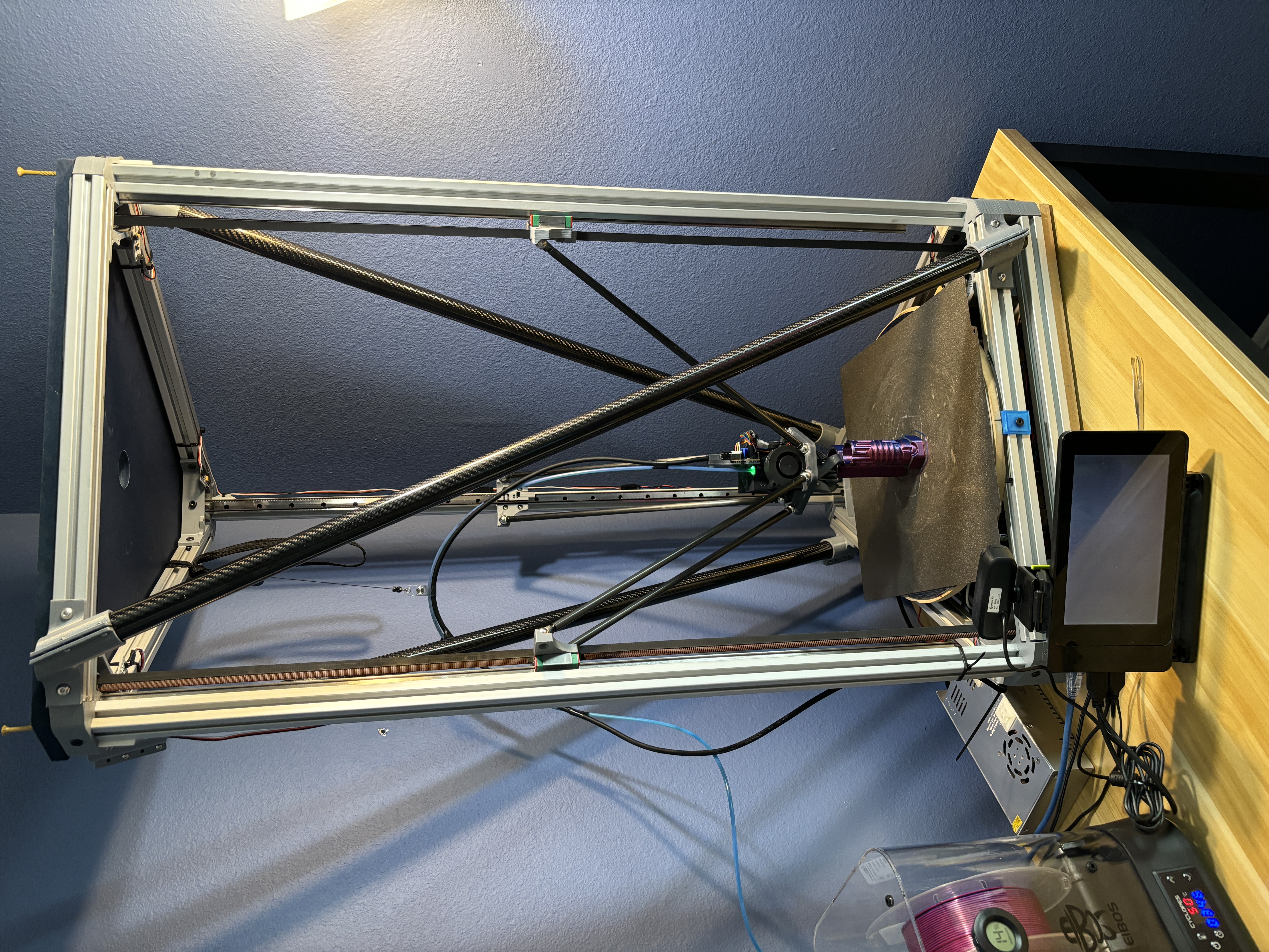 BazBot v4 Magnetic Delta Printer
