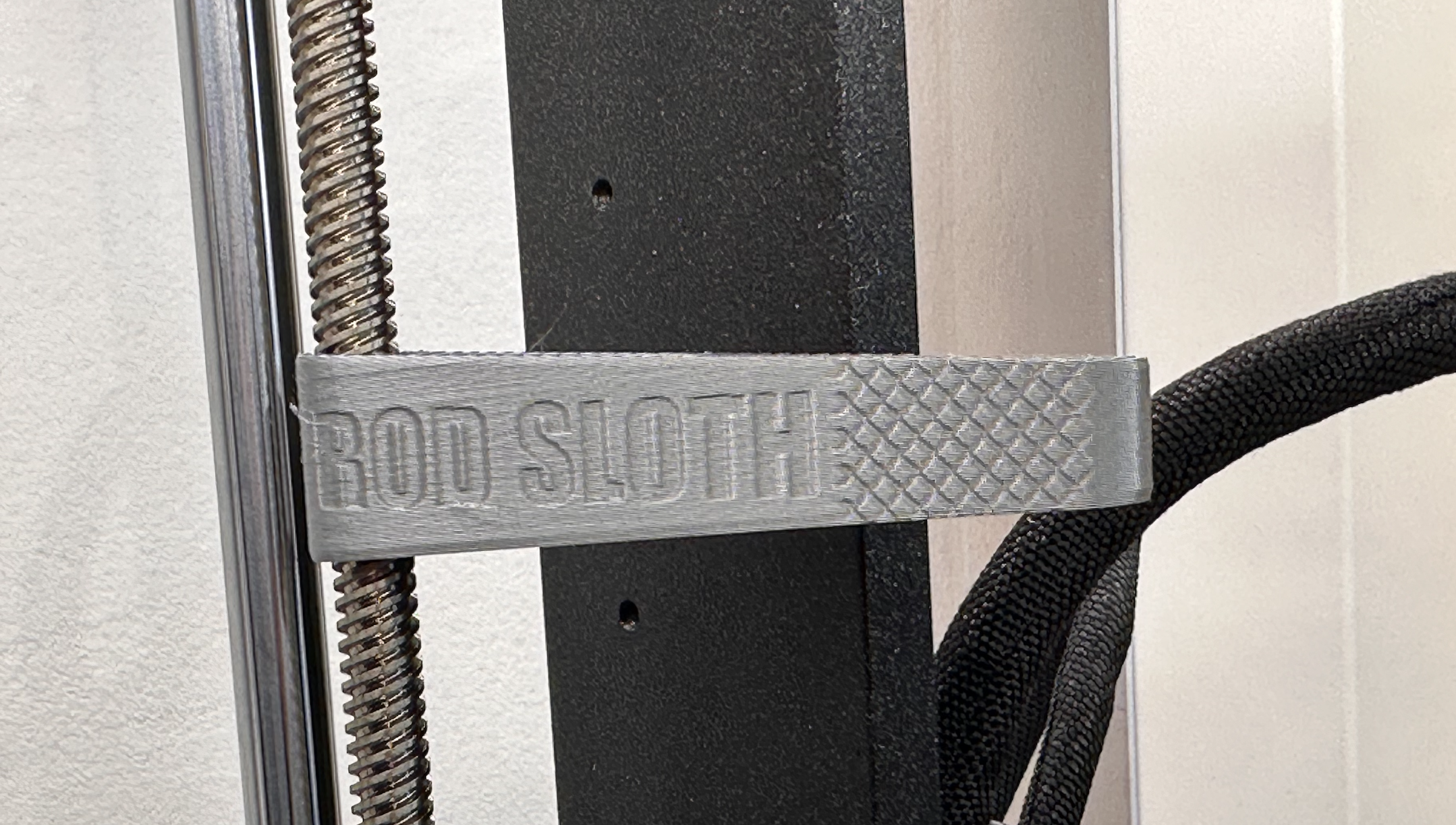 Rod Sloth 4 Prusa - Lead Screw cleaner 3D model thumbnail