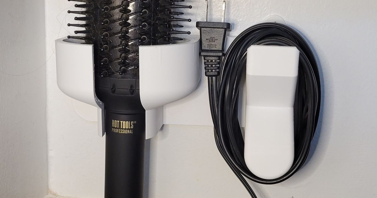 Hot Tools Heated Brush storage caddy by Comrade_Zach Download free