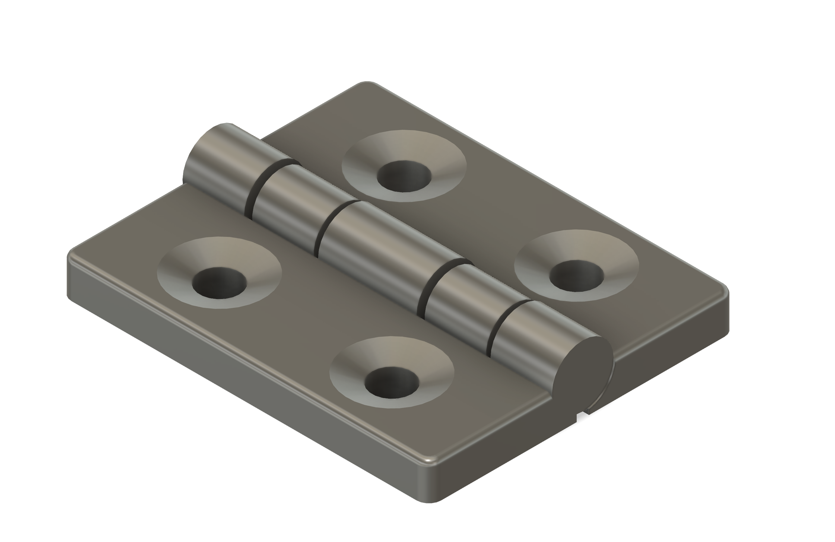 Small Hinge 25x30mm by SayersDesign Download free STL model