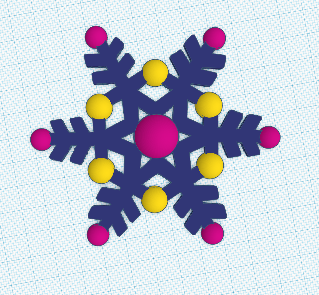 Snowflake Christmas Ornament by Sot Kon | Download free STL model ...