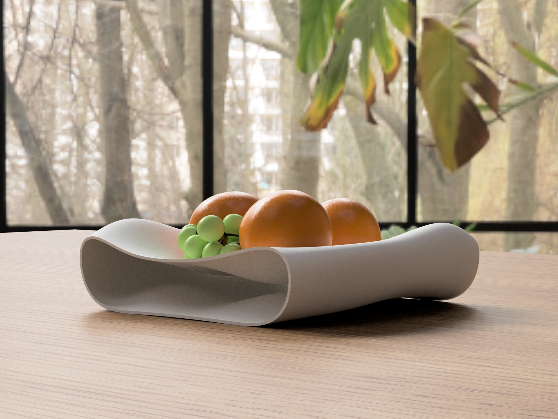 Stylish, modern Fruit Bowl by 3DJourney