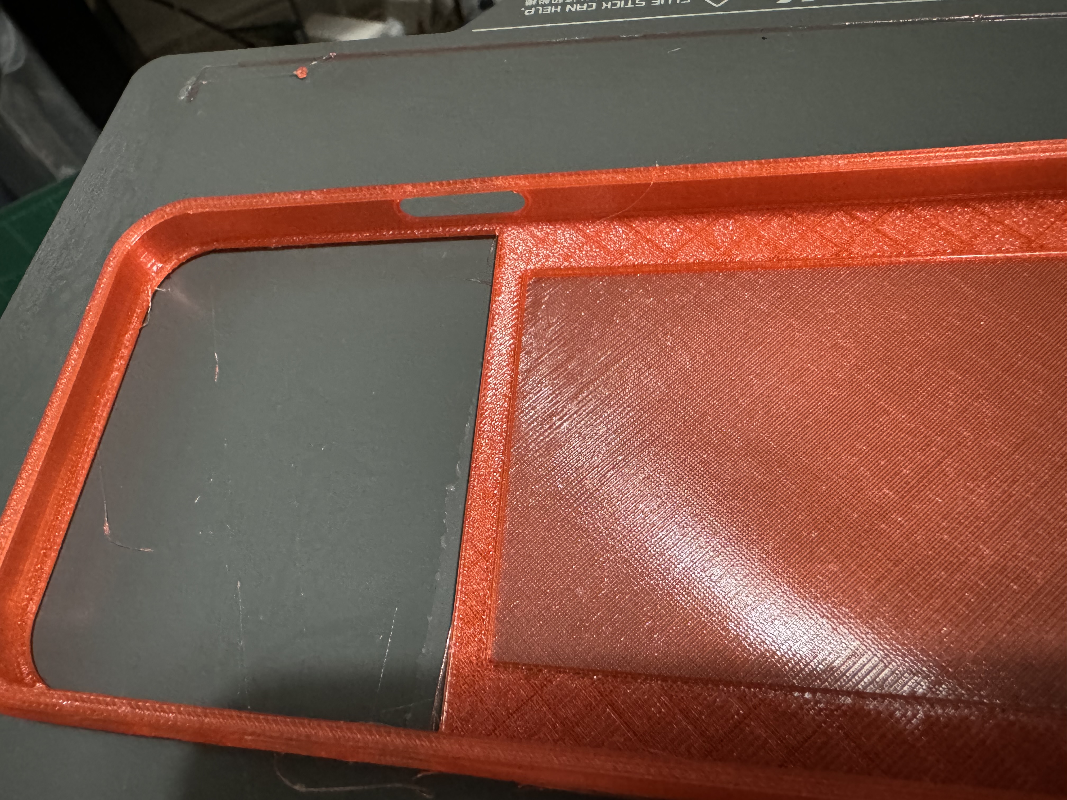Iphone 15 Pro Max case - TPU supported by PLA - with Credit card holder