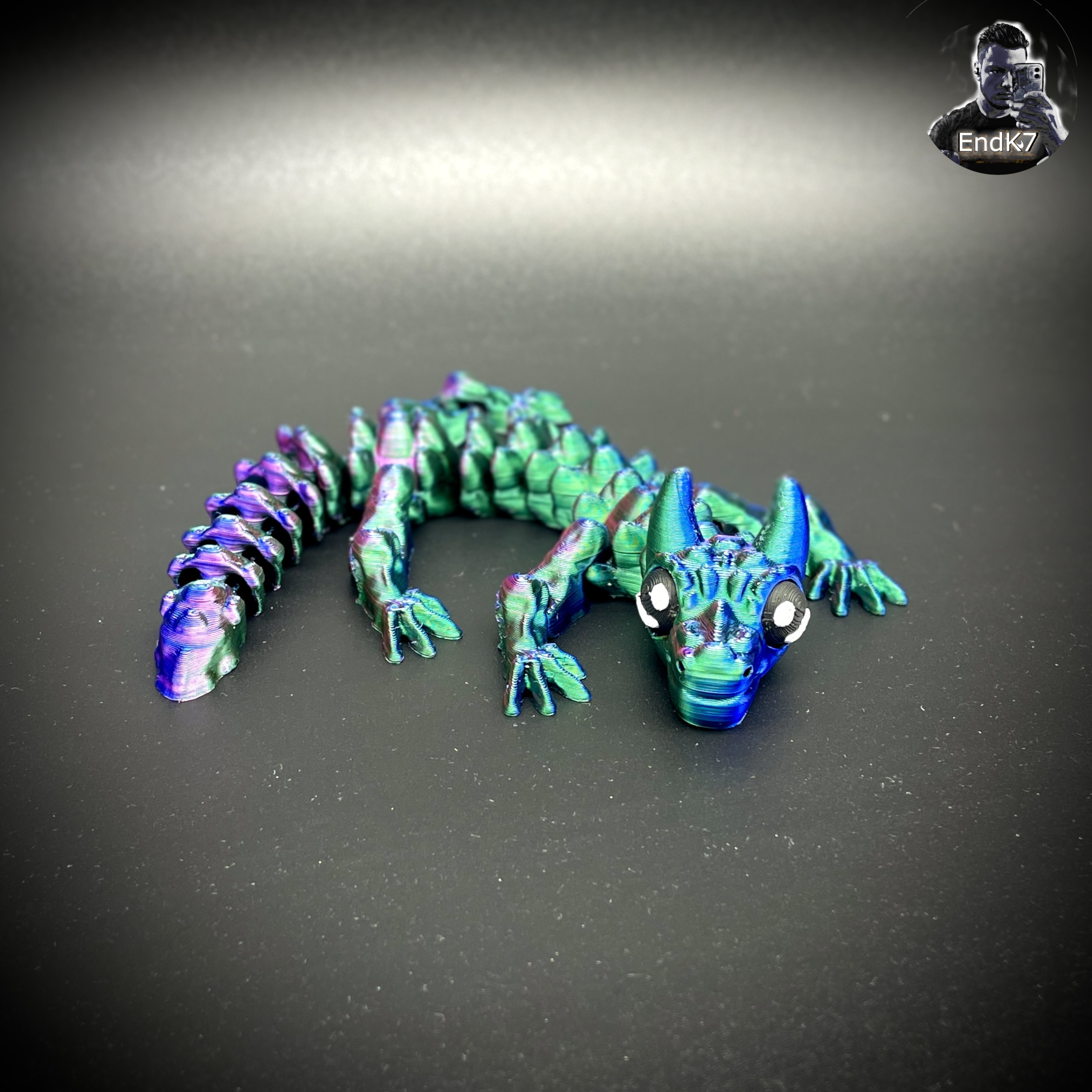 Baby Bull Dragon - Flexi - Print in Place - No Supports - Fantasy by ...