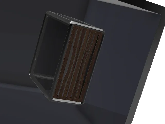 Wood front panel for Cooler Master MasterFrame 600