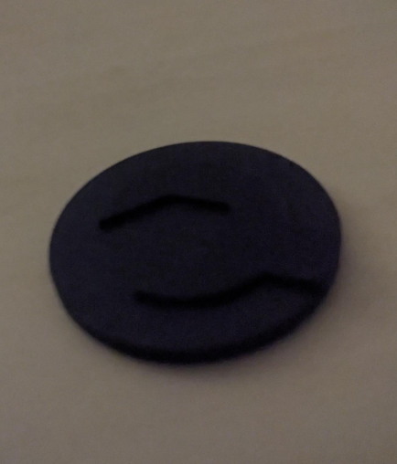 Mark Rober's Crunchlabs logo coin & keychain