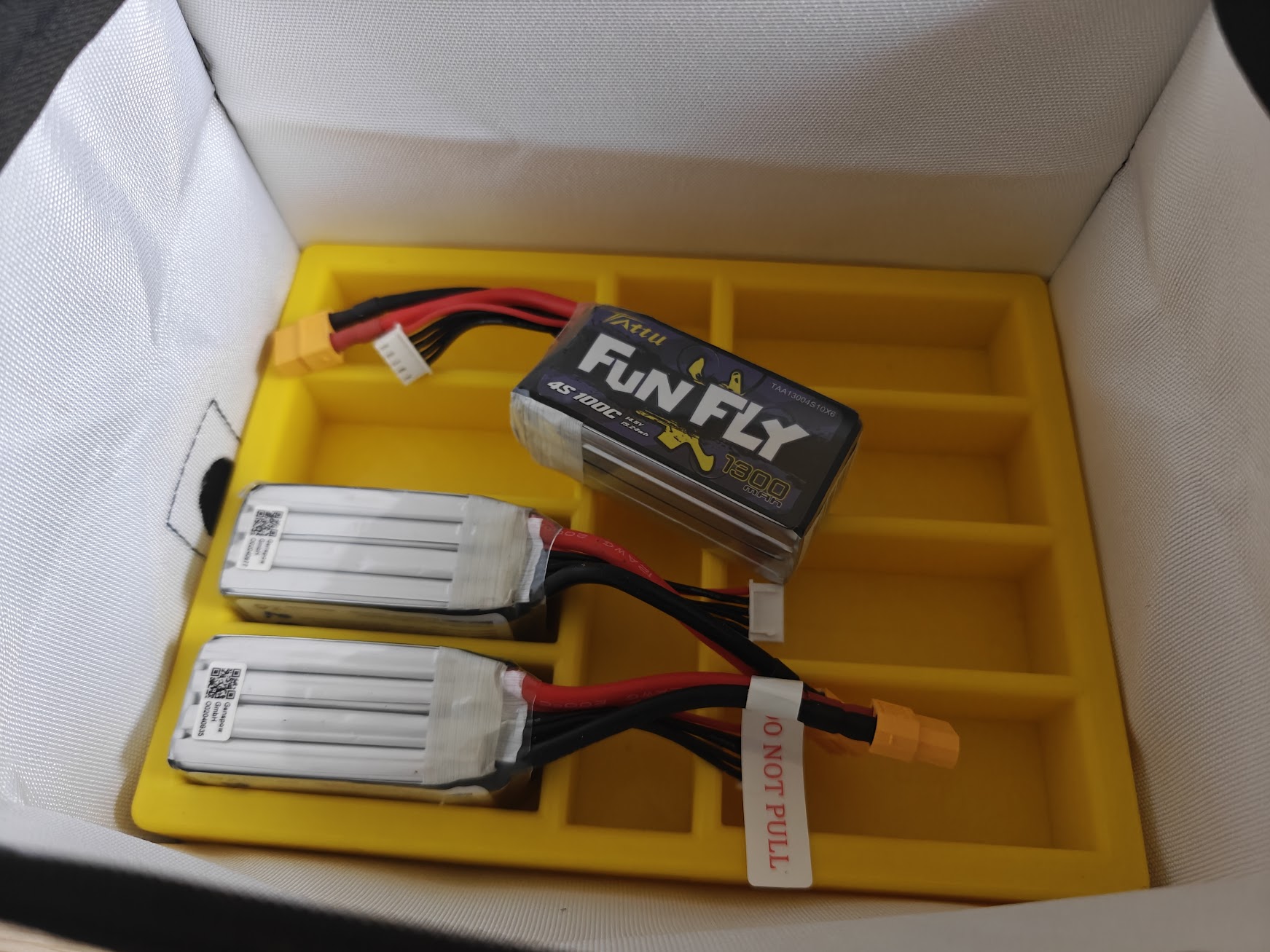 4S Lipo organizer for lipo guardbag