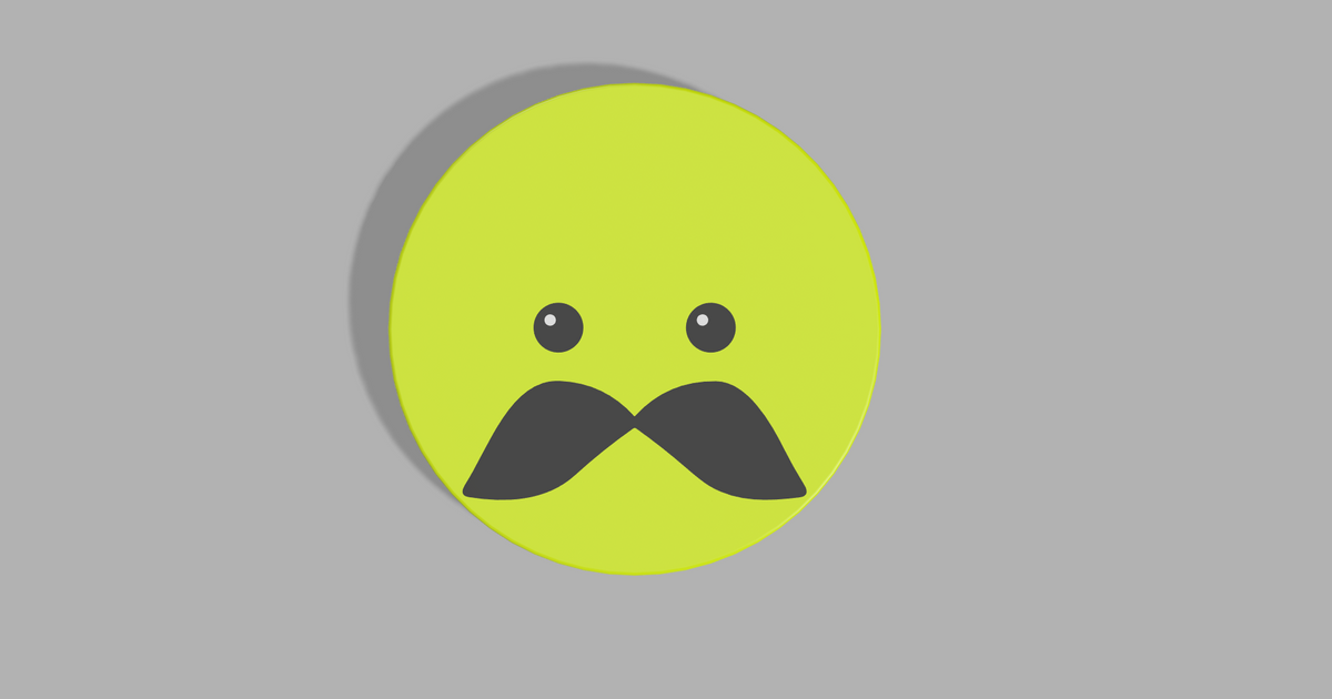 Coaster - Smiley by Calzune | Download free STL model | Printables.com