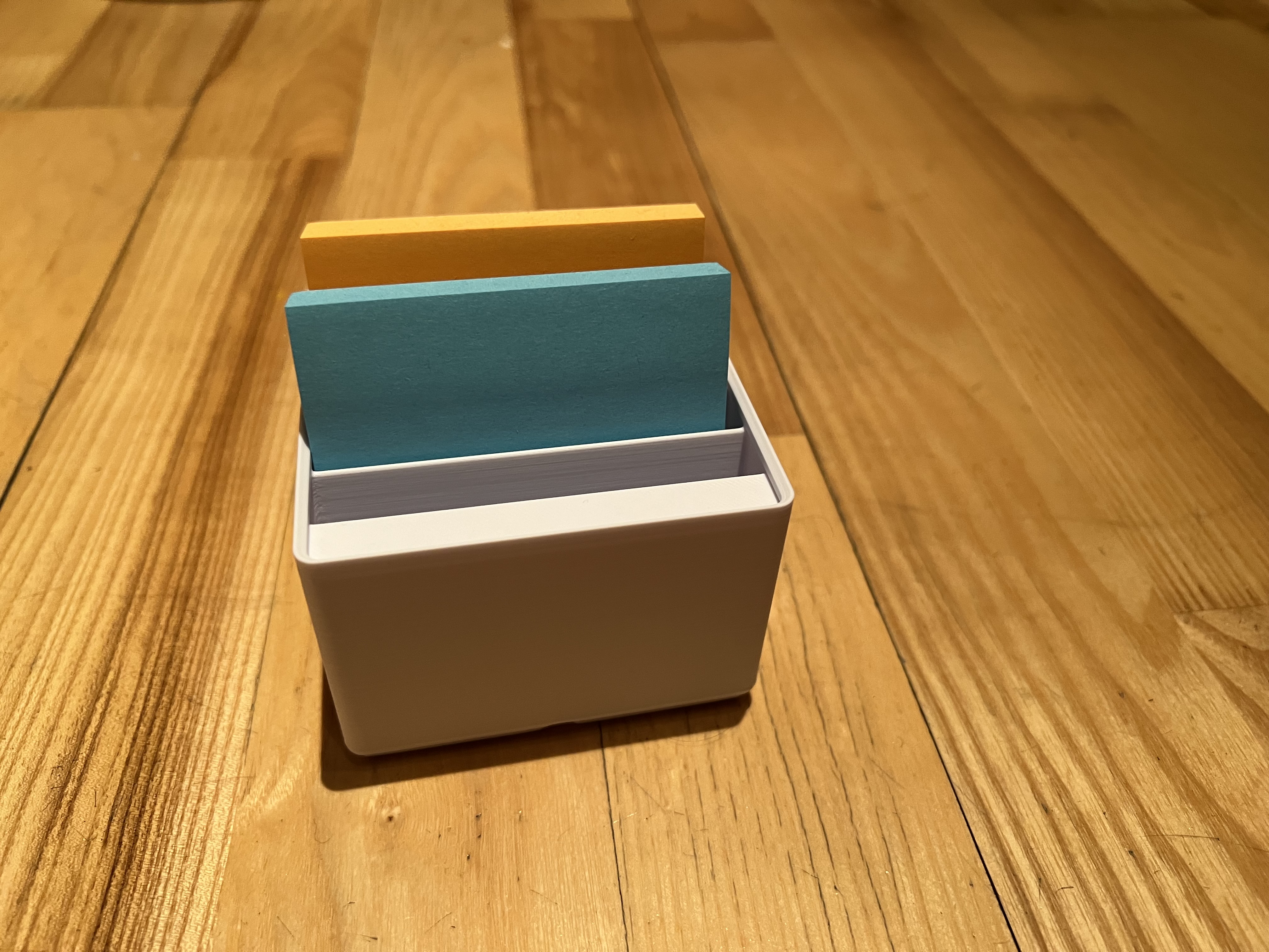 Gridfinity post it holder