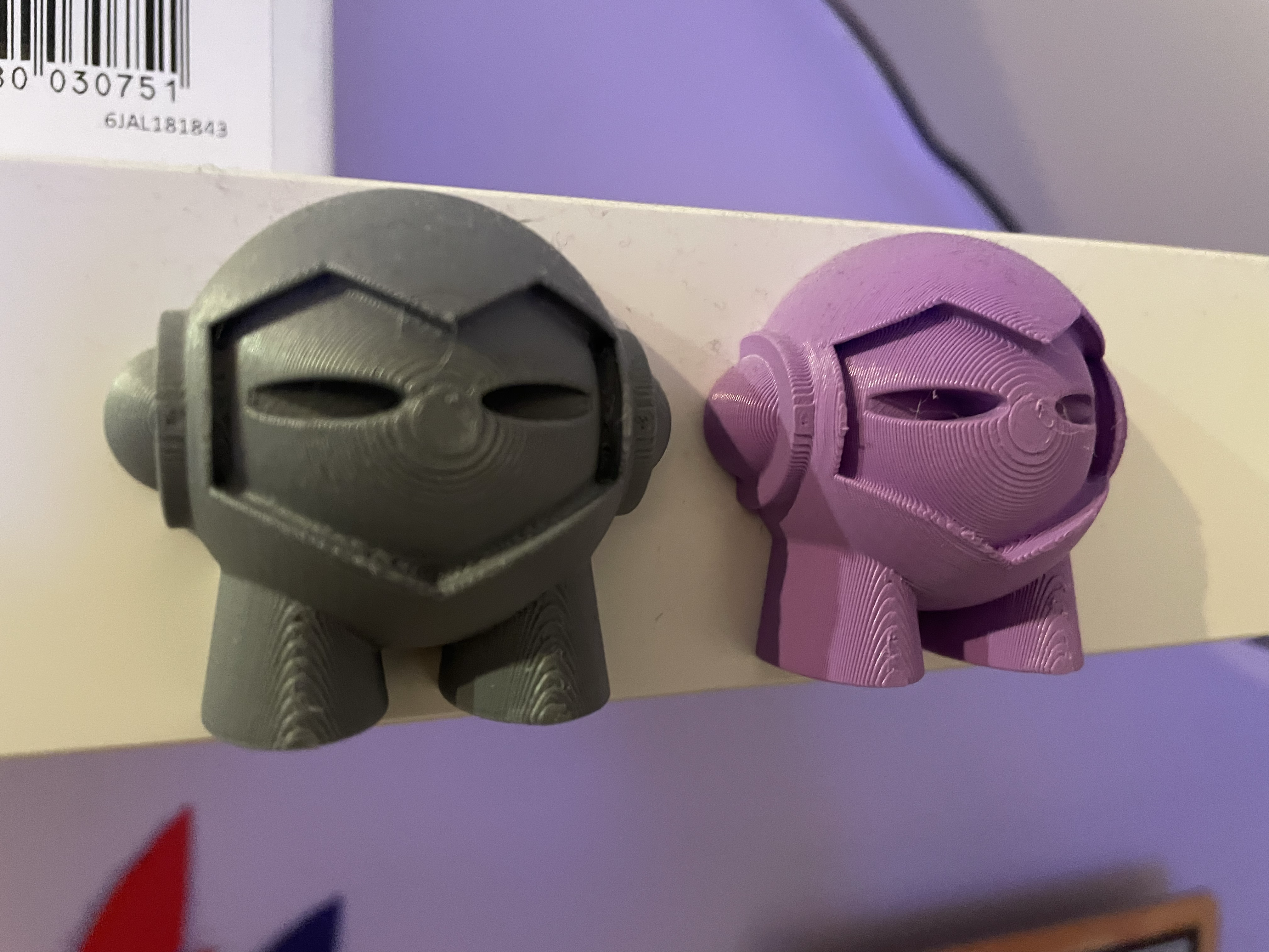 Marvin with flat backside