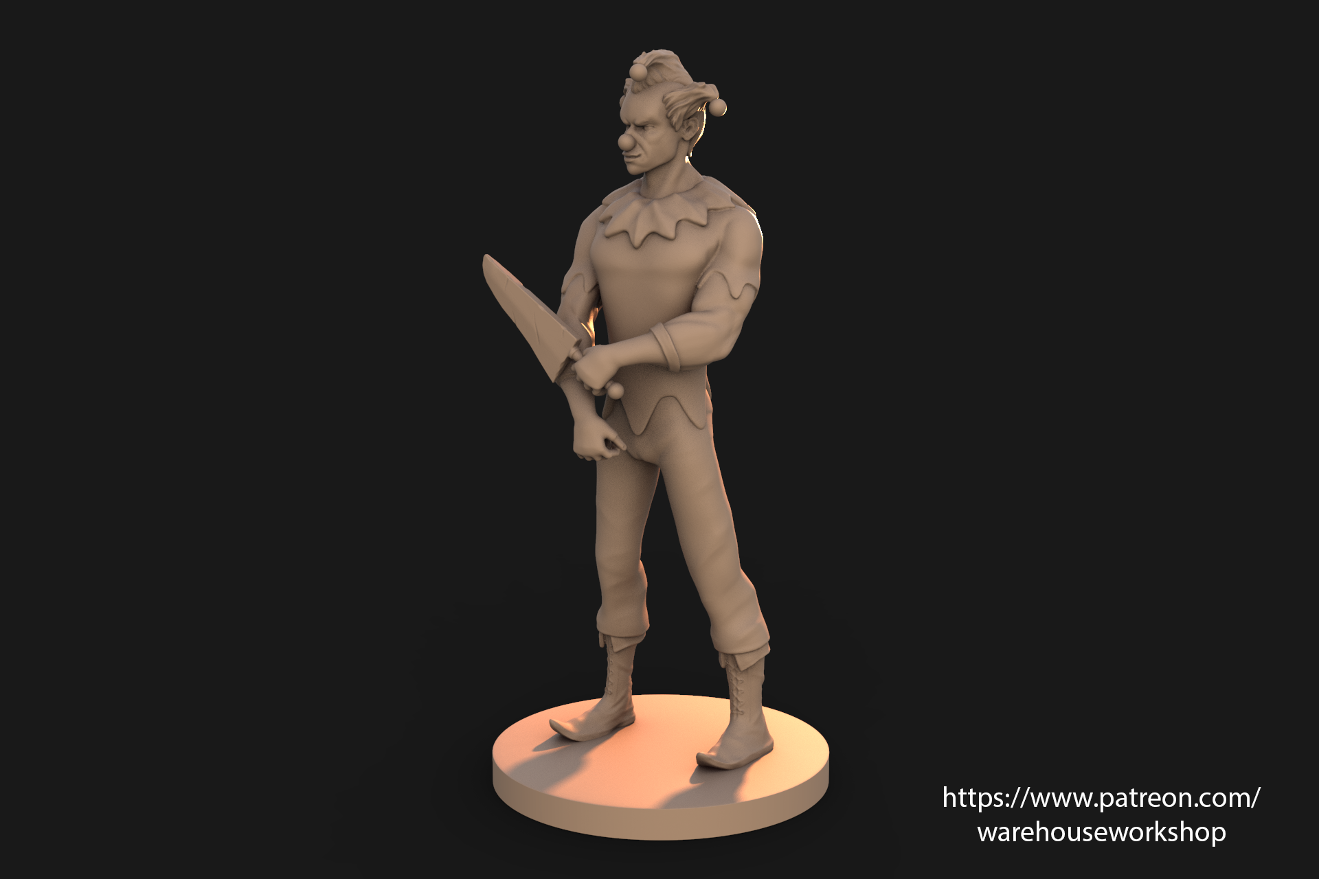 Miniatura 2 do modelo 3D Jester