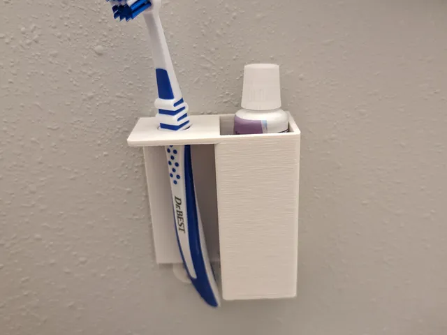 Toothbrush and Toothpaste holder