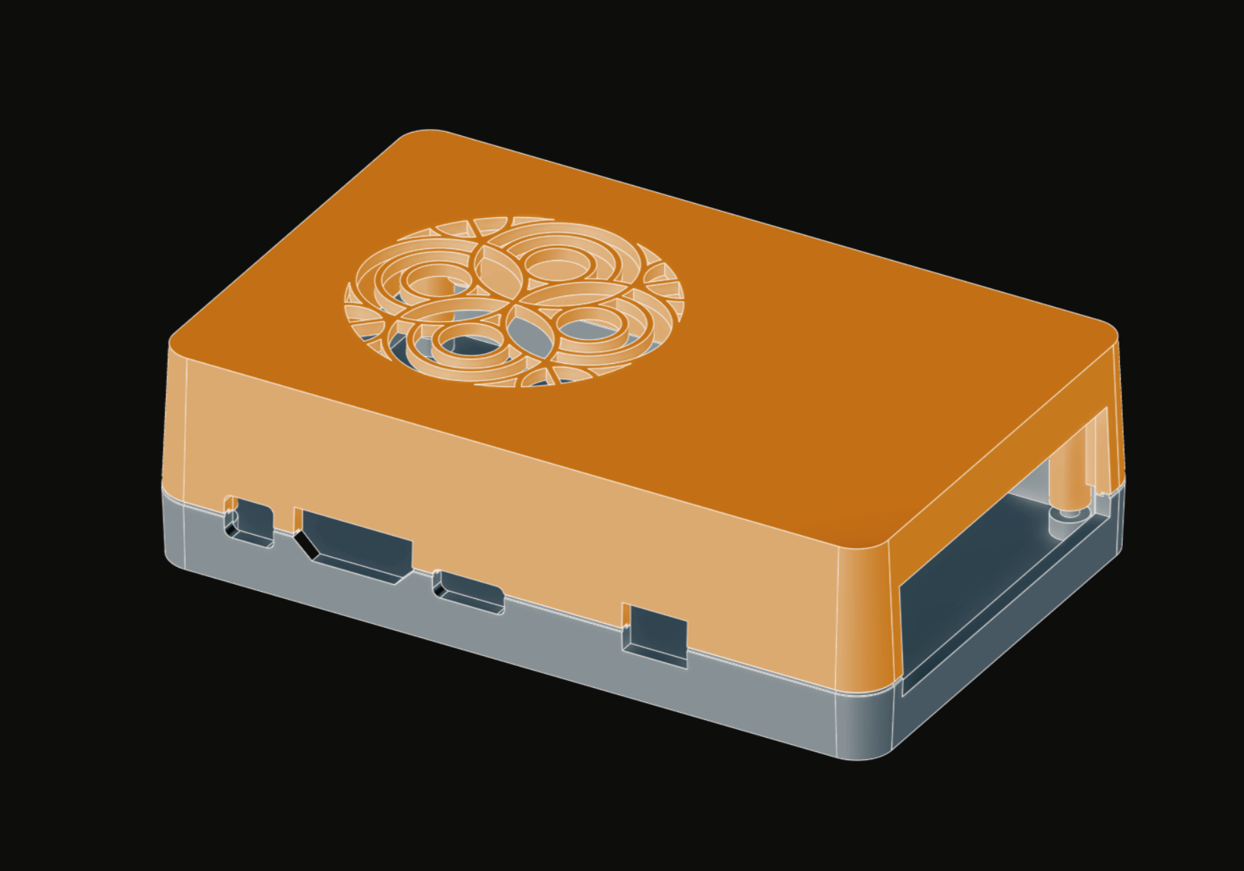 Orange Pi 4/4B Case by Vyolex | Download free STL model | Printables.com