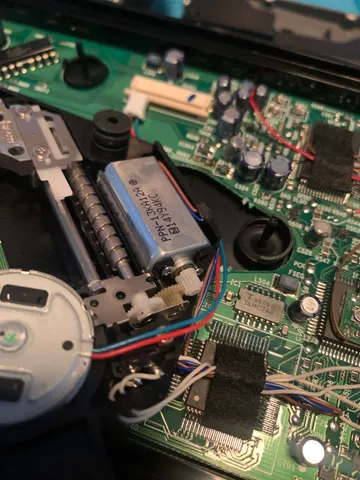 3DO (Goldstar) optical pickup movement gear
