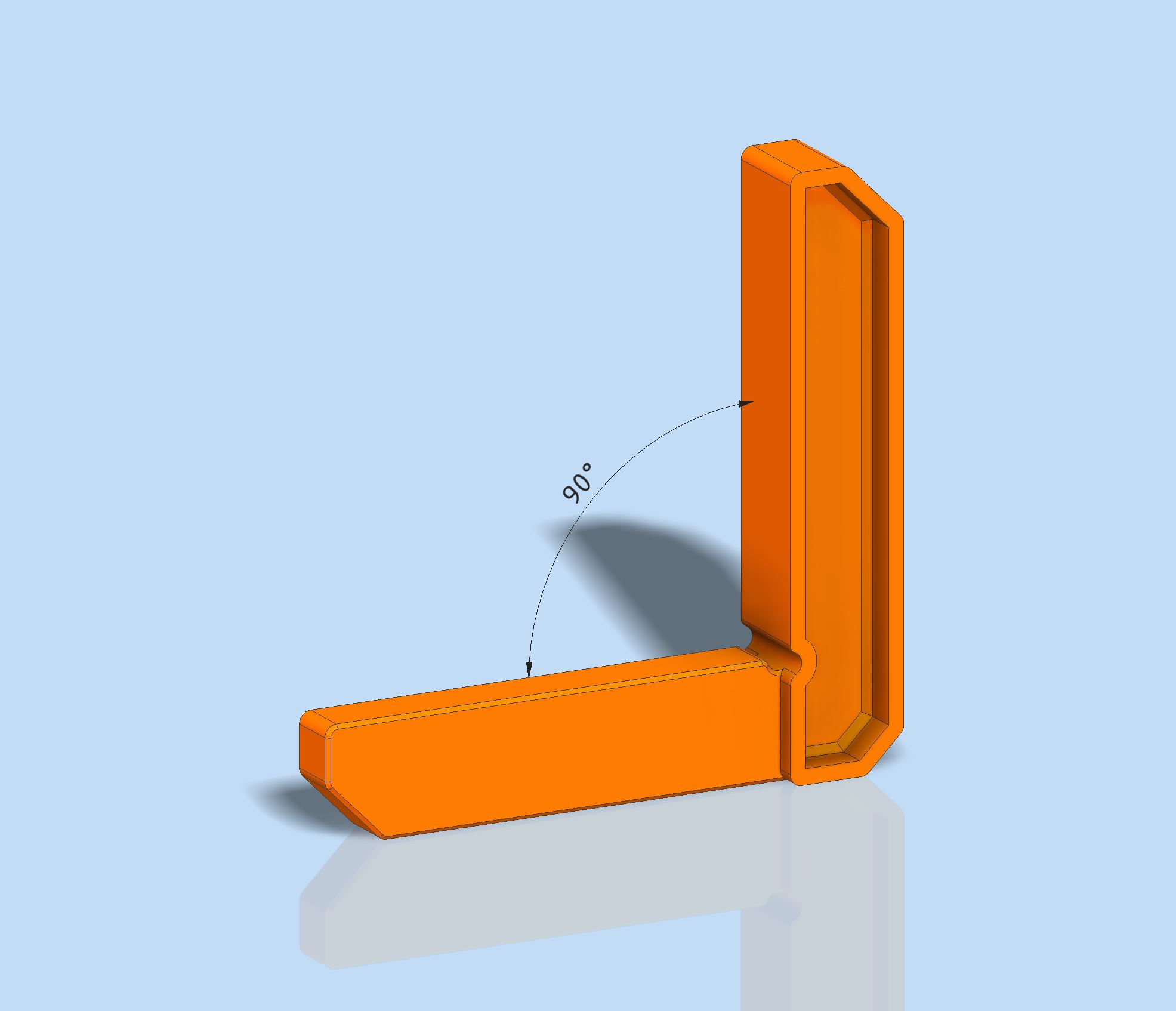 Try square 90°