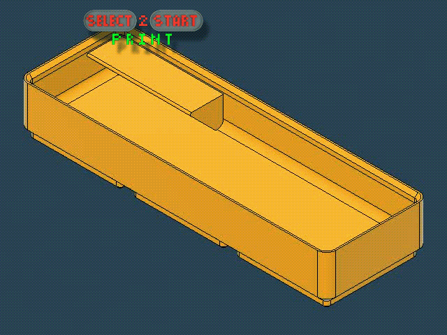 1x3x2,5 Bin | Lable | Gridfinity | Deskorganizer | Tool | select2stertPrint