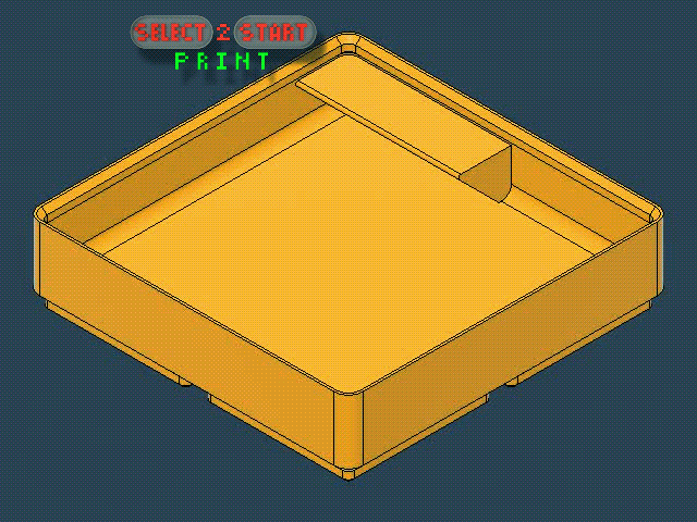 2x2x2,5 Bin | Lable | Gridfinity | Deskorganizer | Tool | select2stertPrint