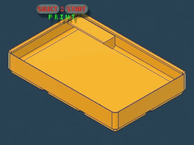 2x3x2,5 Bin | Lable | Gridfinity | Deskorganizer | Tool | select2stertPrint