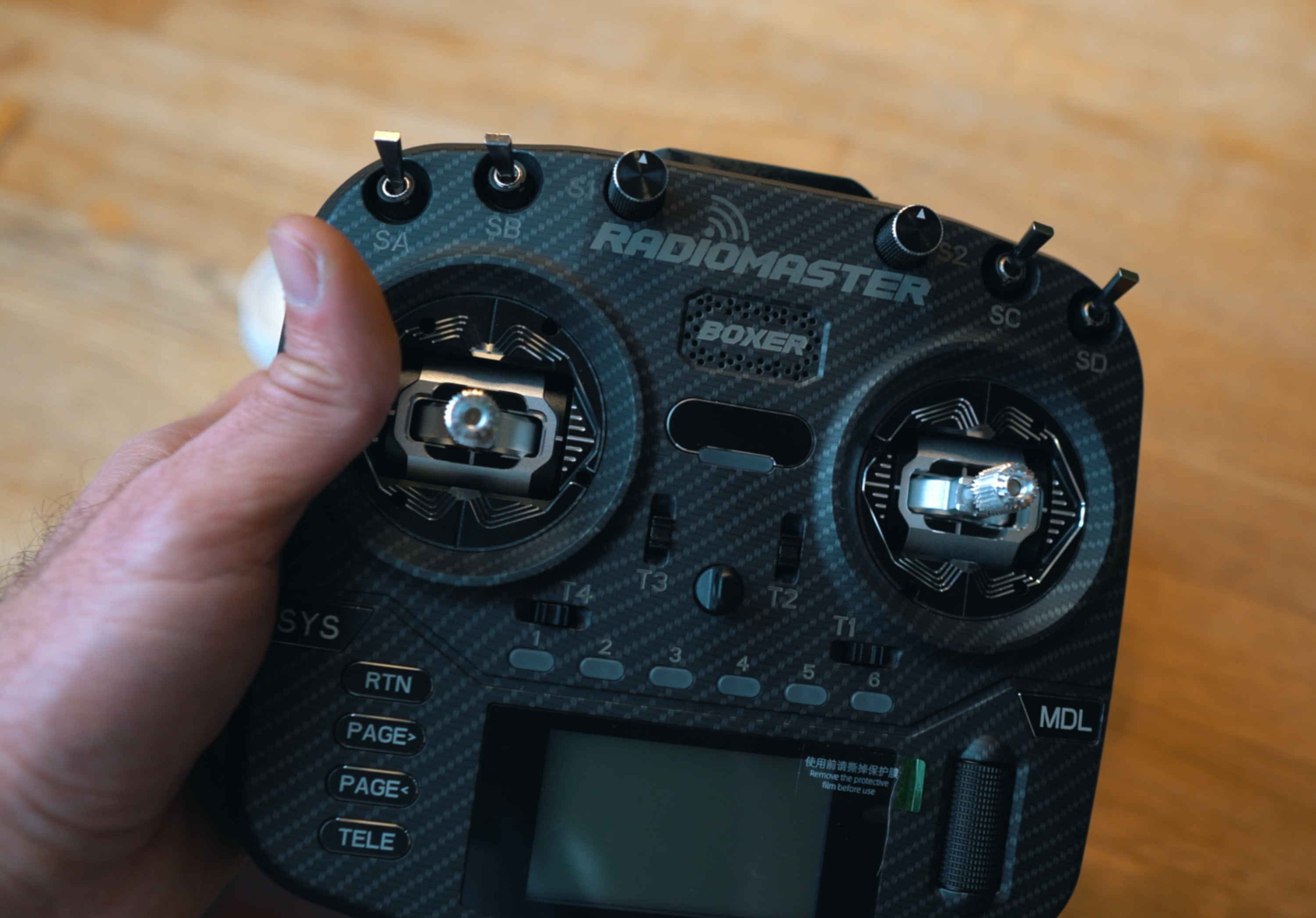 Radiomaster Boxer ELRS antenna mod