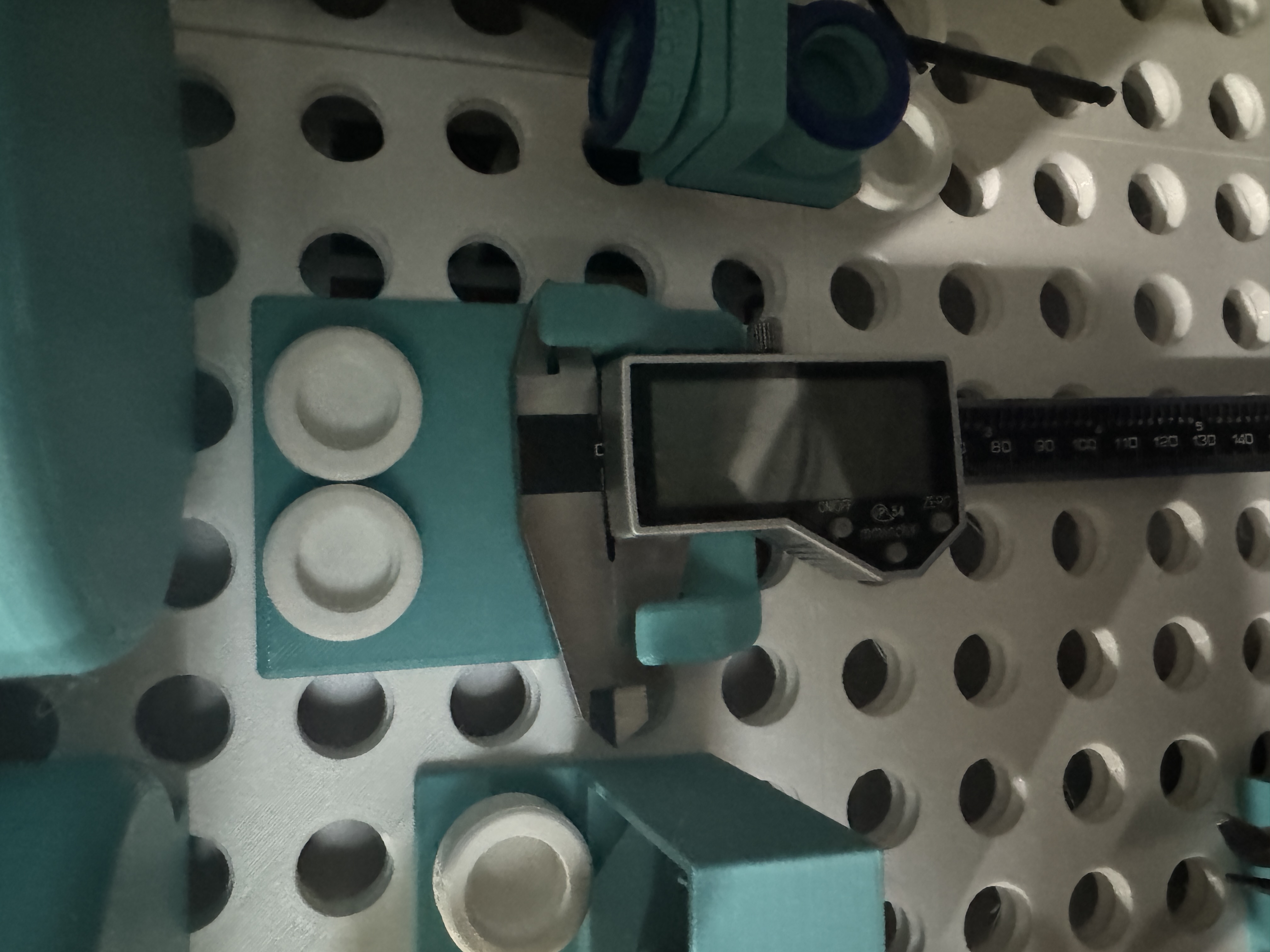 Threadboard Caliper Holder