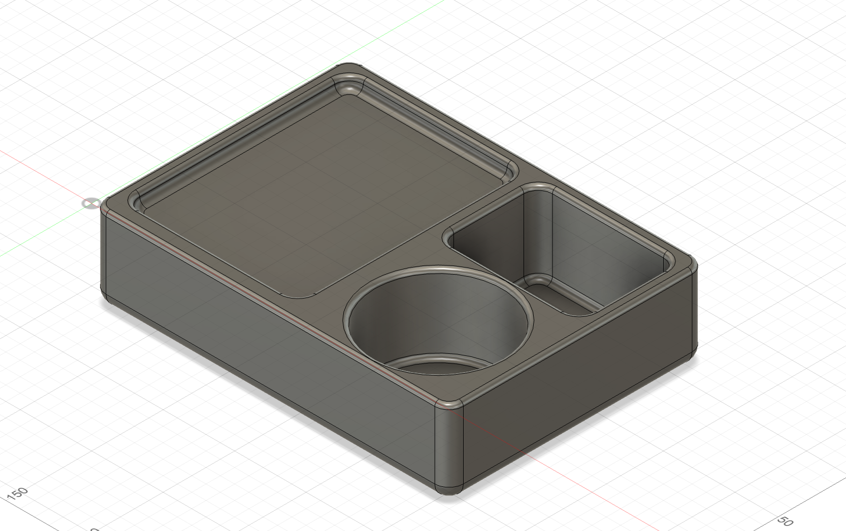Couch Caddy: Phone, Drink and Snack Holder V1