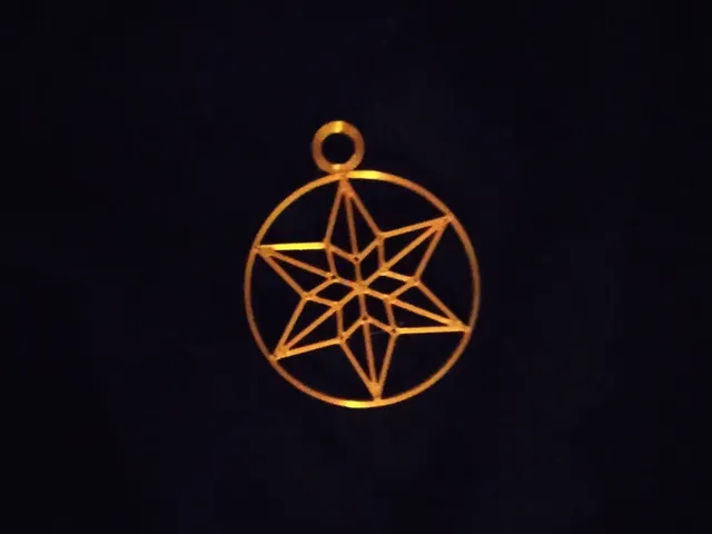 Ringed Star Amulet / Earring