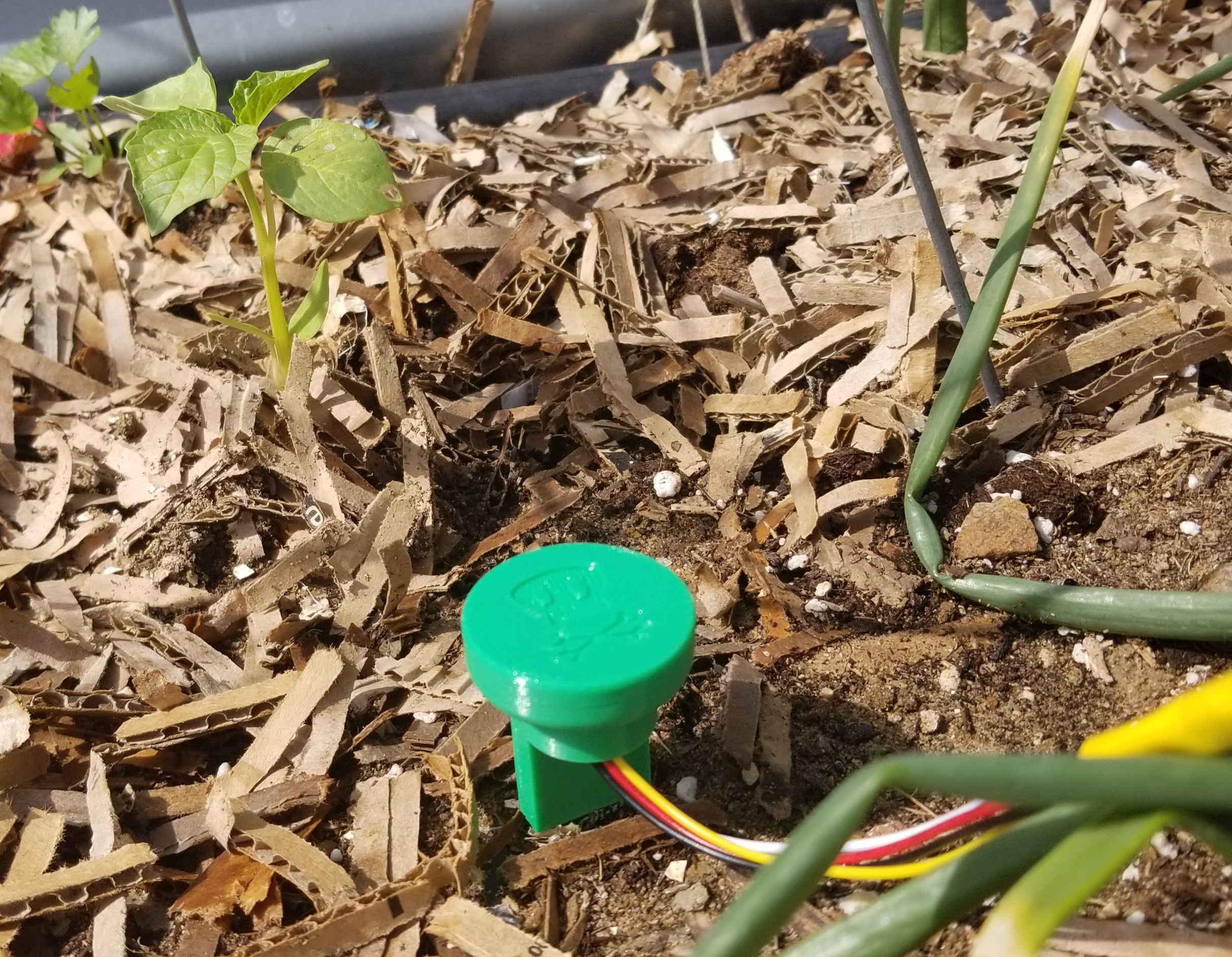 Adafruit Stemma Capacitive Soil Sensor Cover for IoT Garden