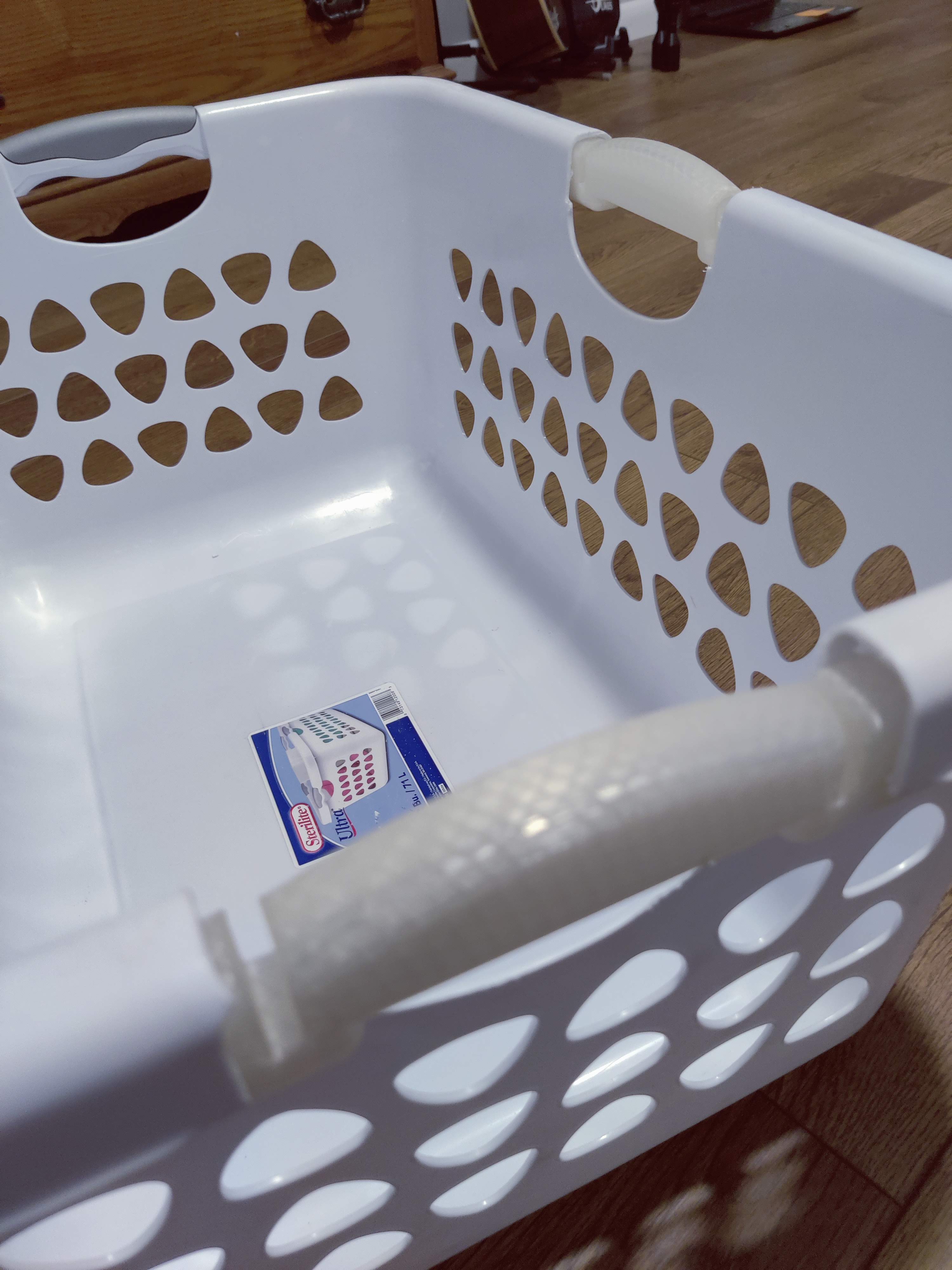 Laundry Basket Side Handle by Greg P Download free STL model