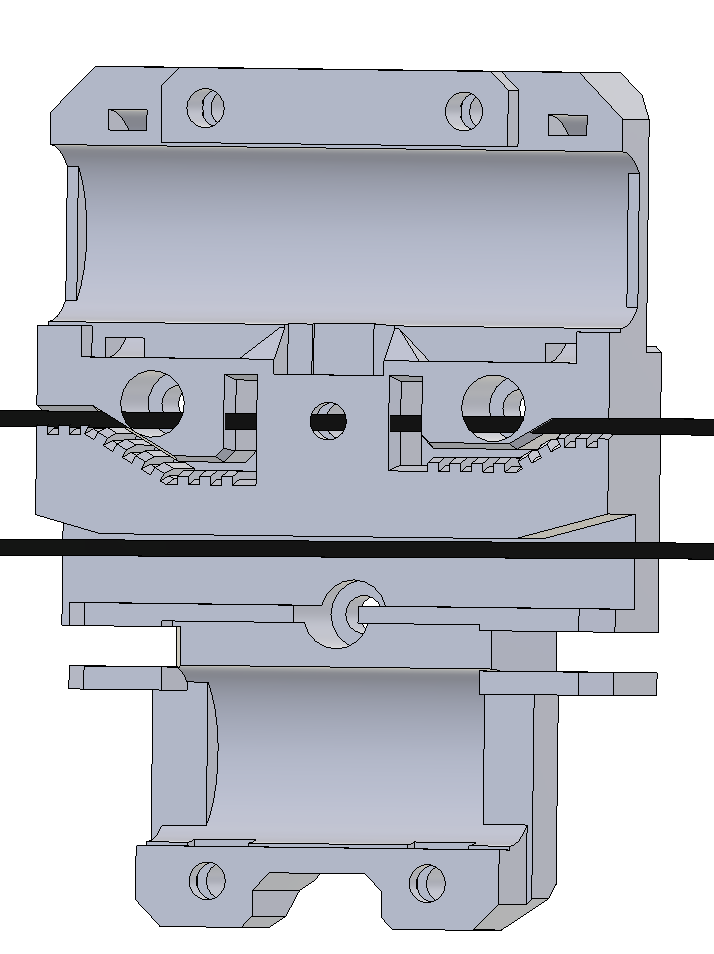 LGX Prusa X-carriage Front für Bear X-Axis